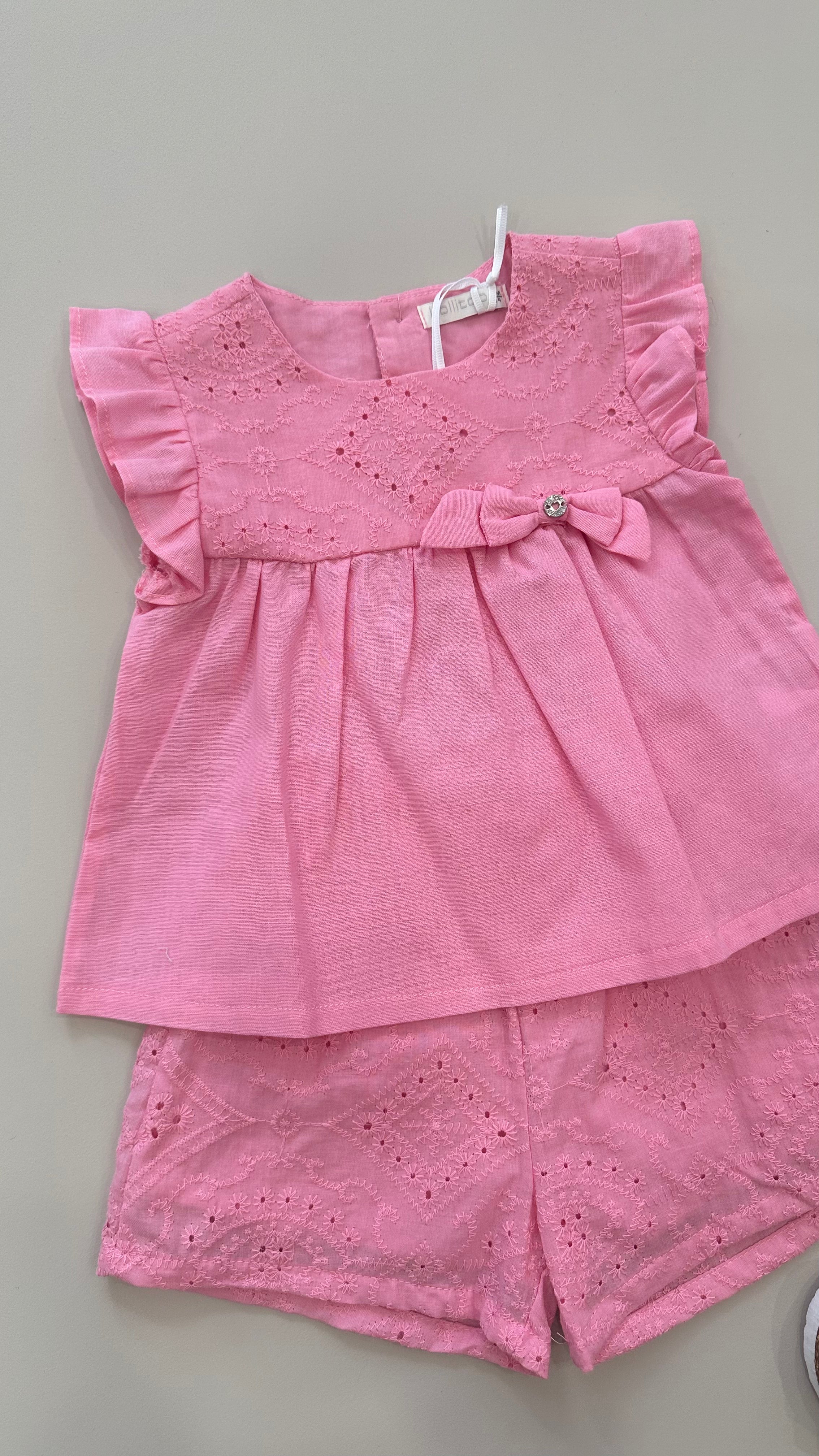 Completo SANGALLO LOLLI 12-36M - ROSA