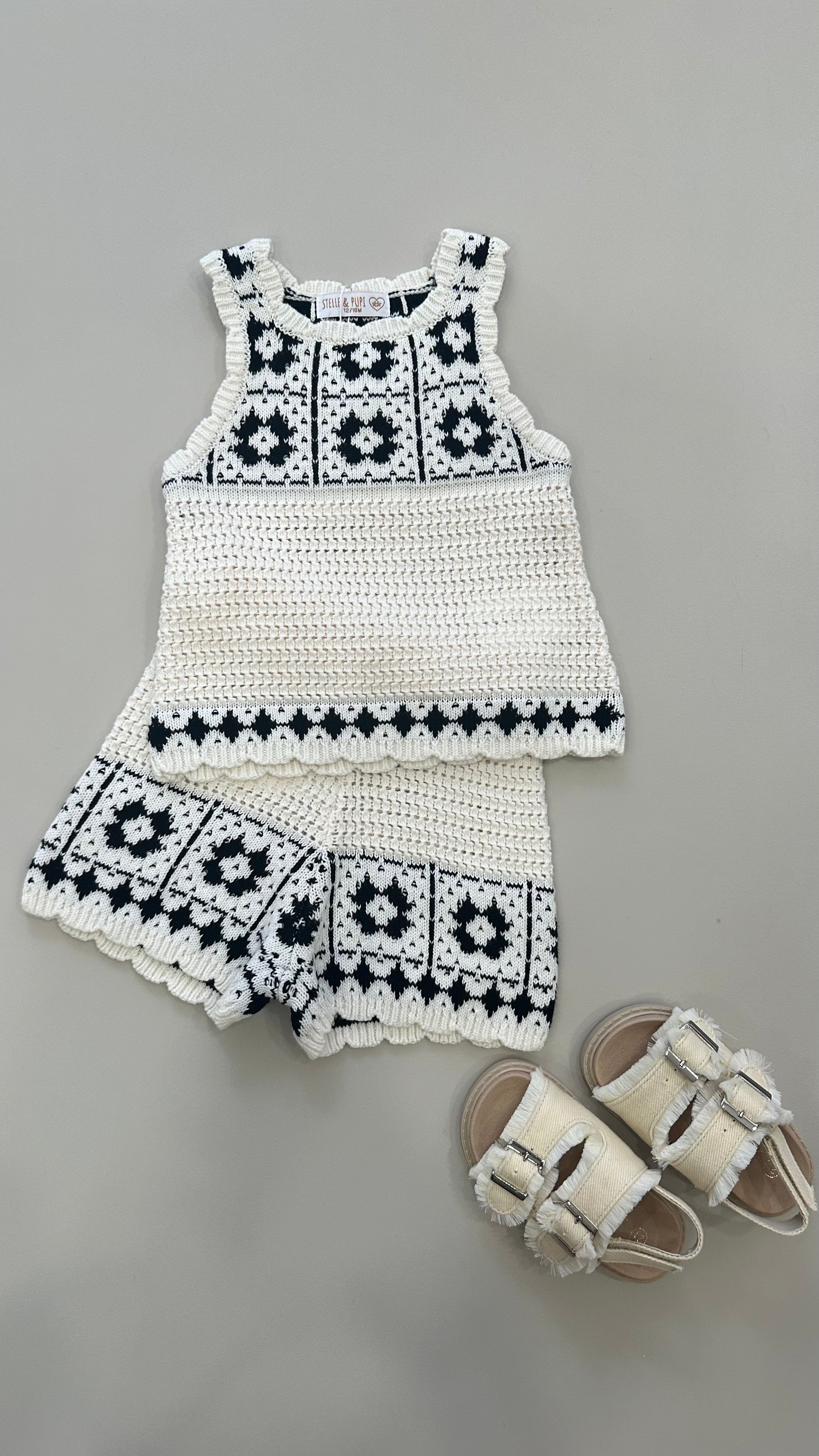 Coordinato ZANTE 12-36M - BIANCO