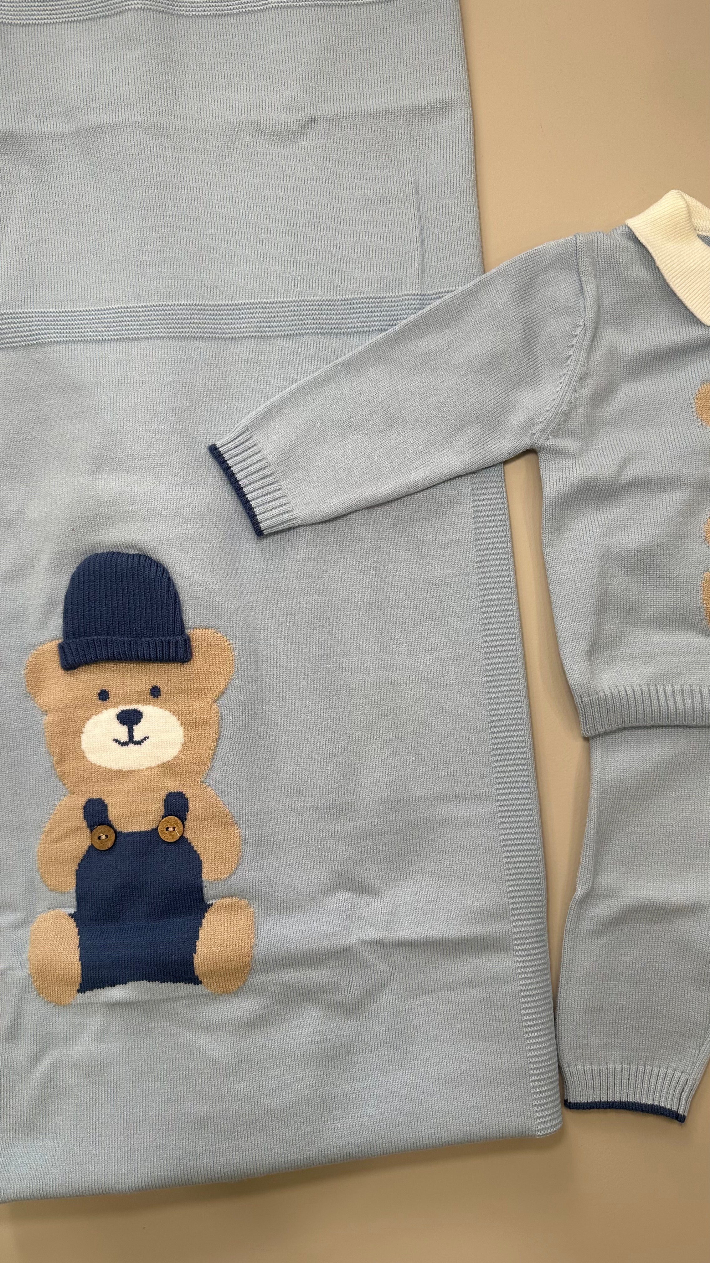 Set STELLA E PUPI 1-3M - AZZURRO