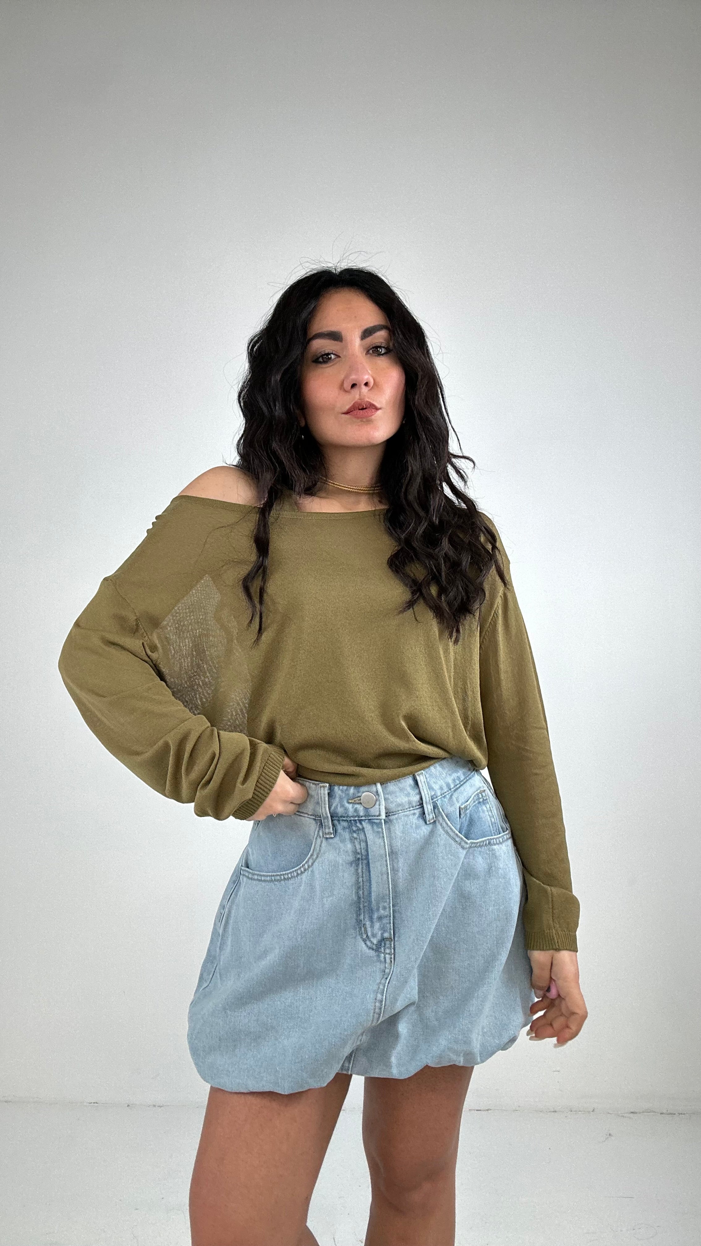 Gonna DENIM PALLONCINO - JEANS