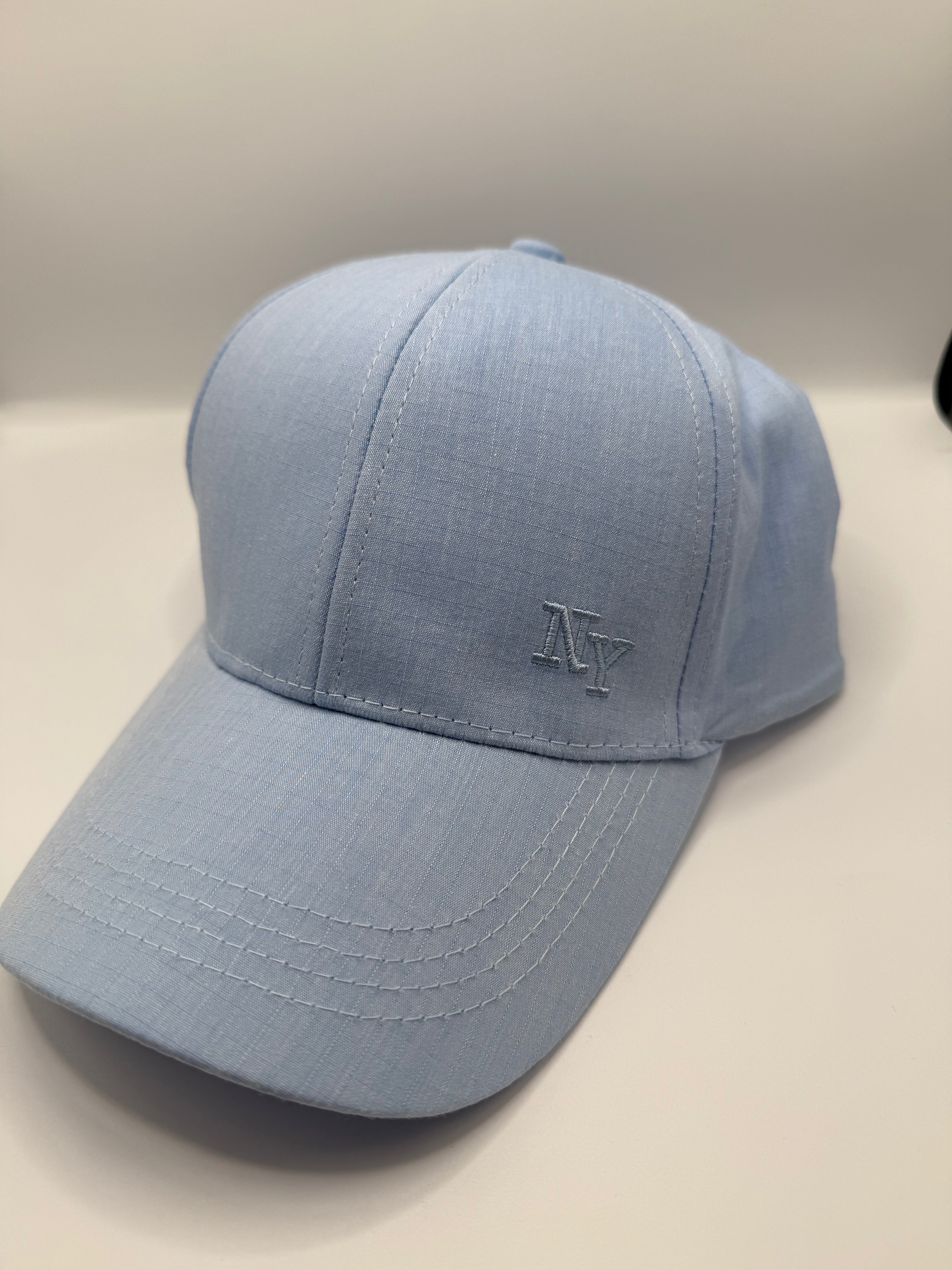 Cappello VISIERA NY - CELESTE