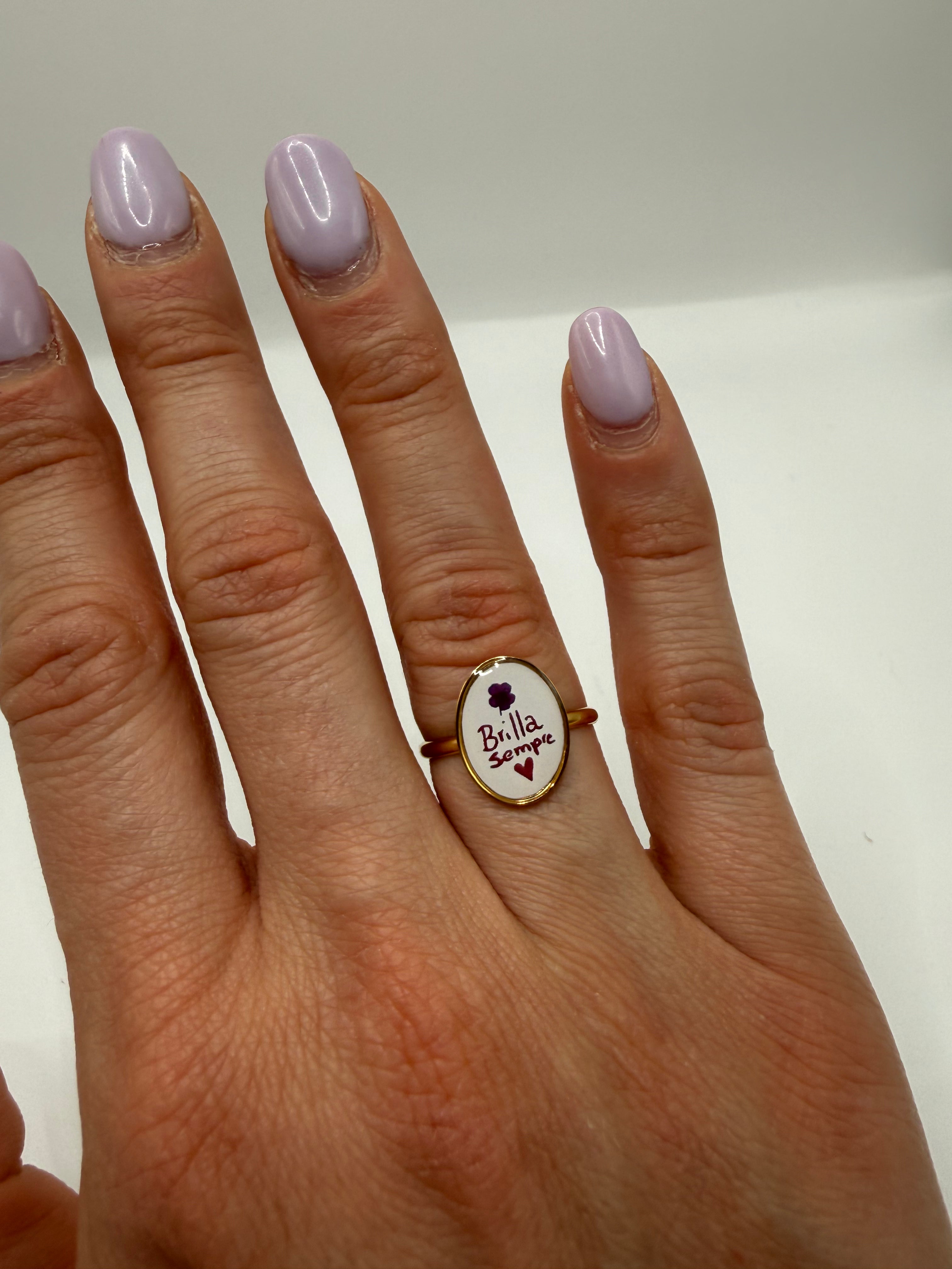 Anello BRILLA SEMPRE - ORO