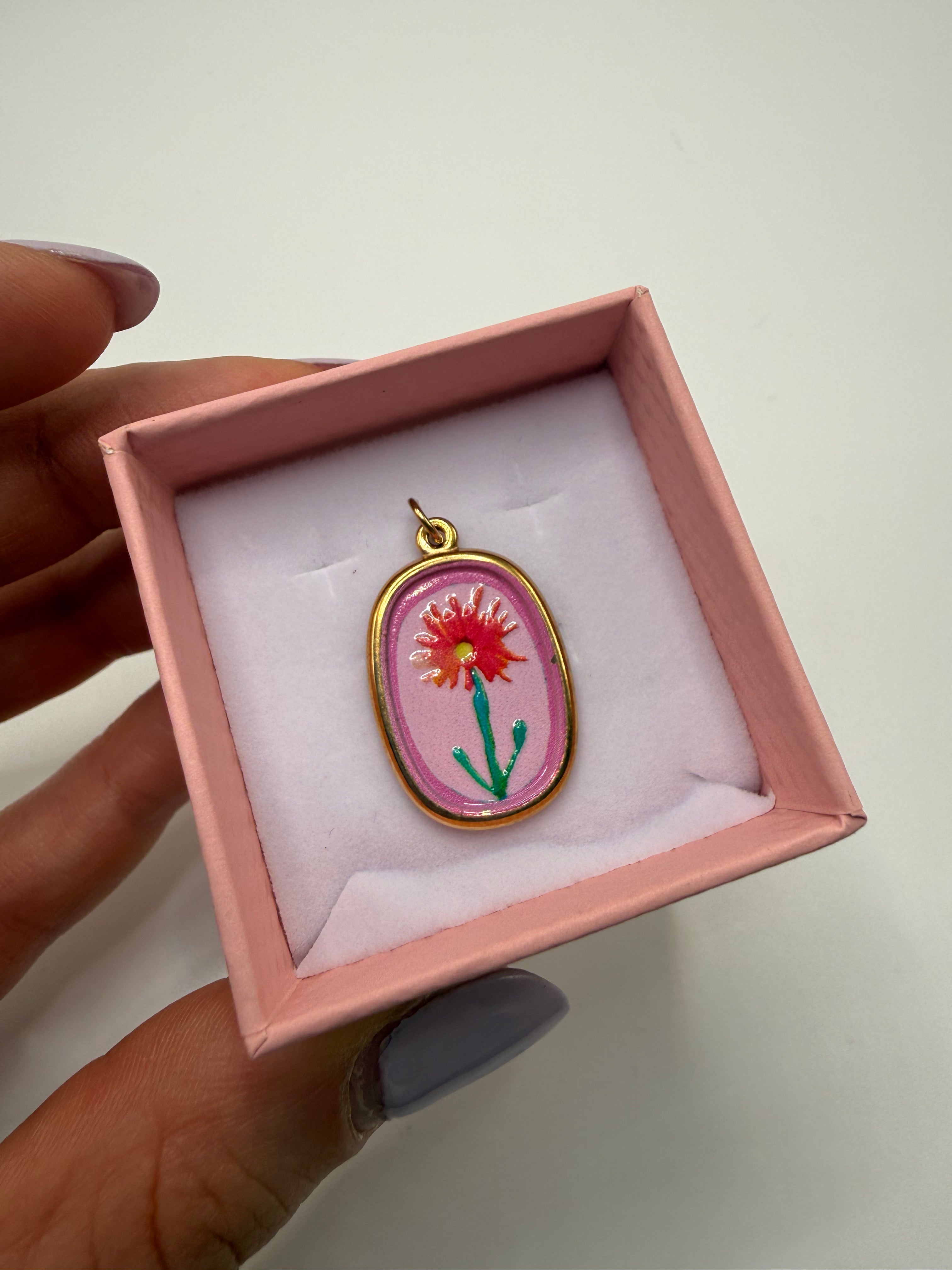 Charm COLLANA VARIE - ROSA