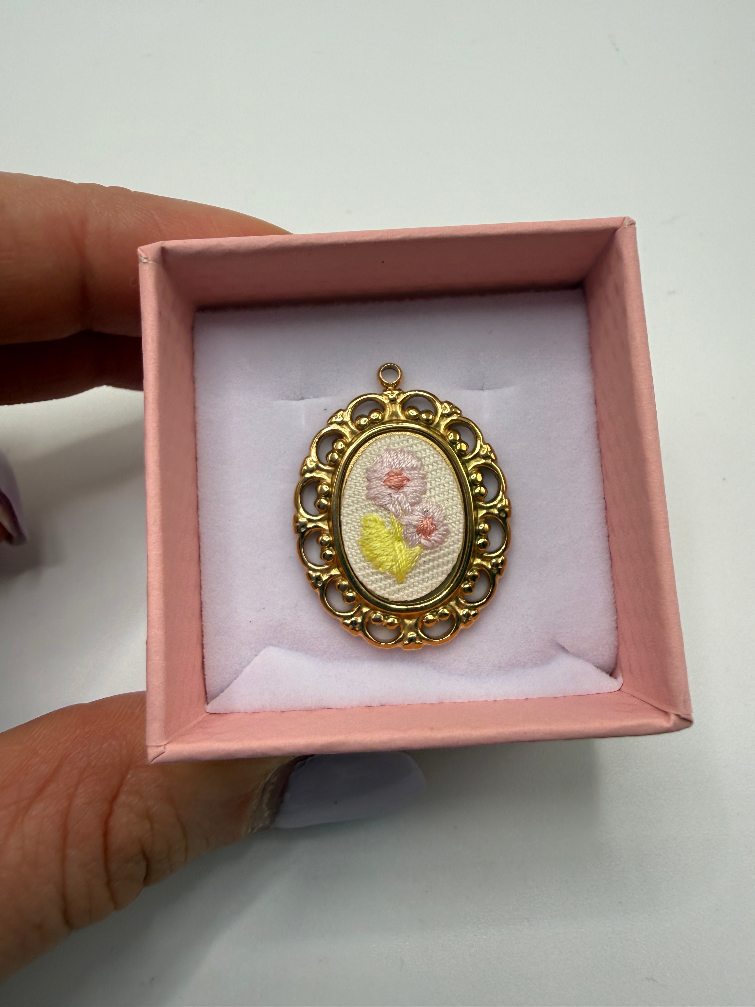 Charm COLLANA FIORI - GIALLO