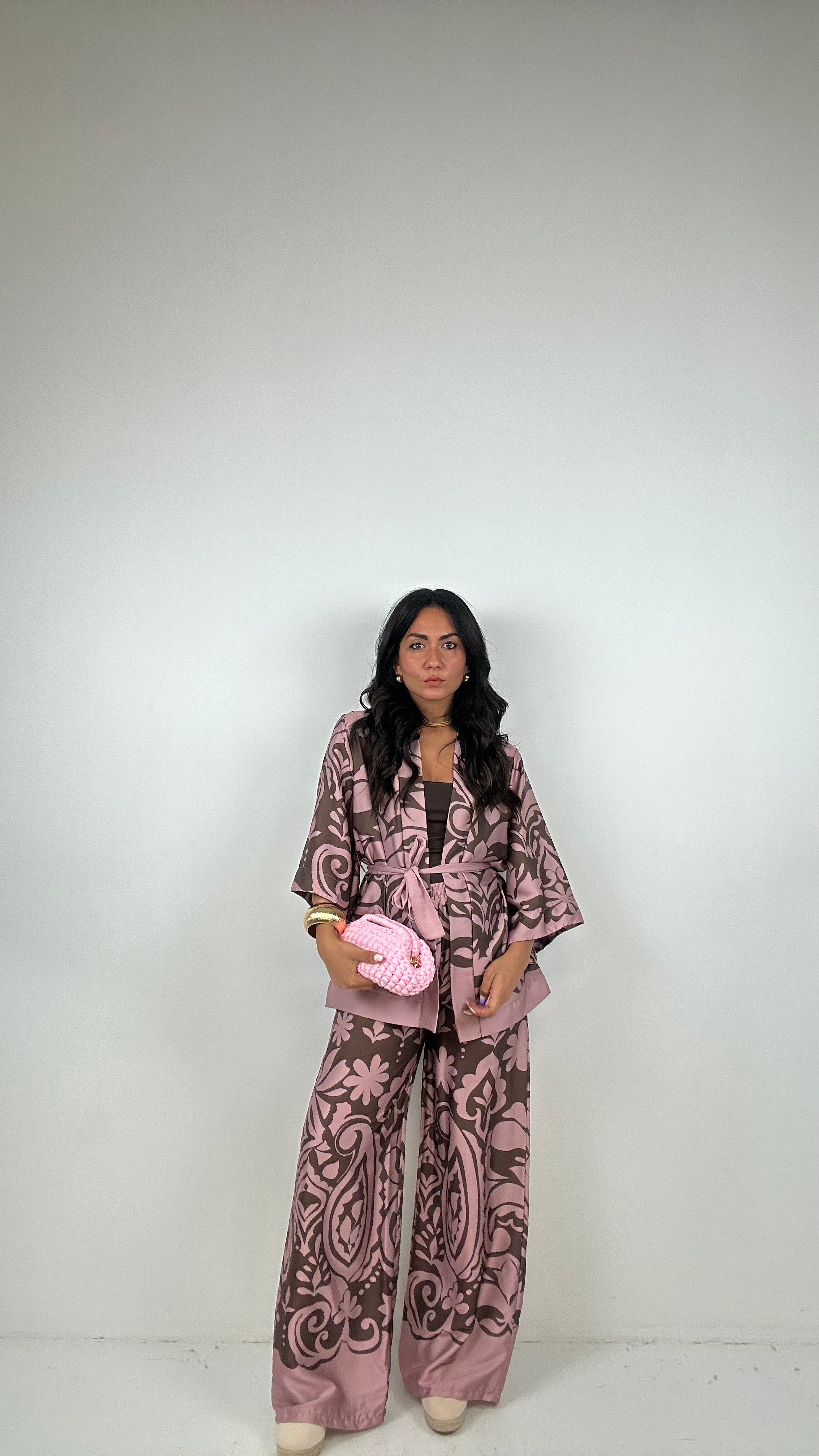 Completo KIMONO FANTASY - ROSA
