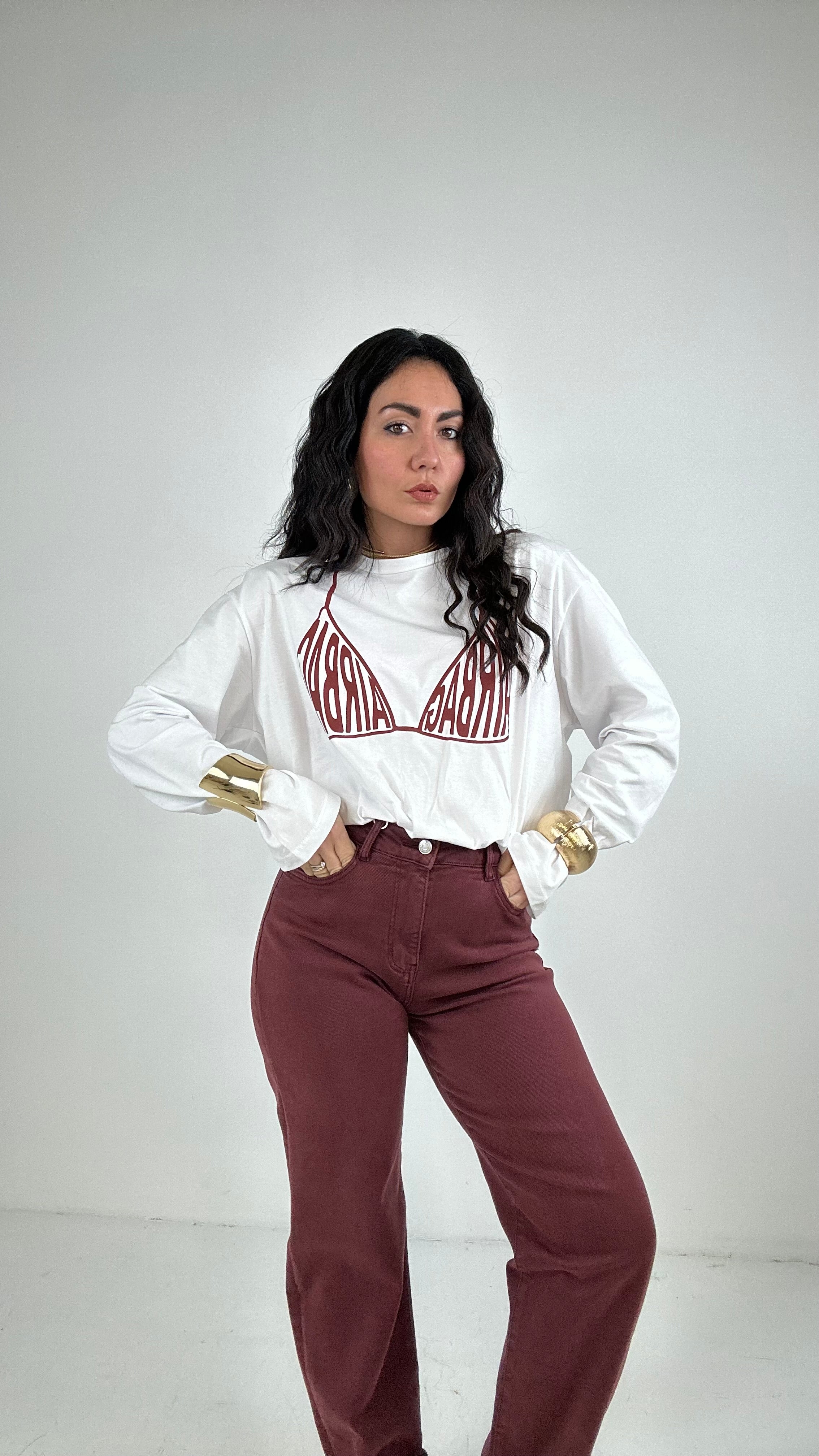 Maglia JUST AIRBAG - BIANCO