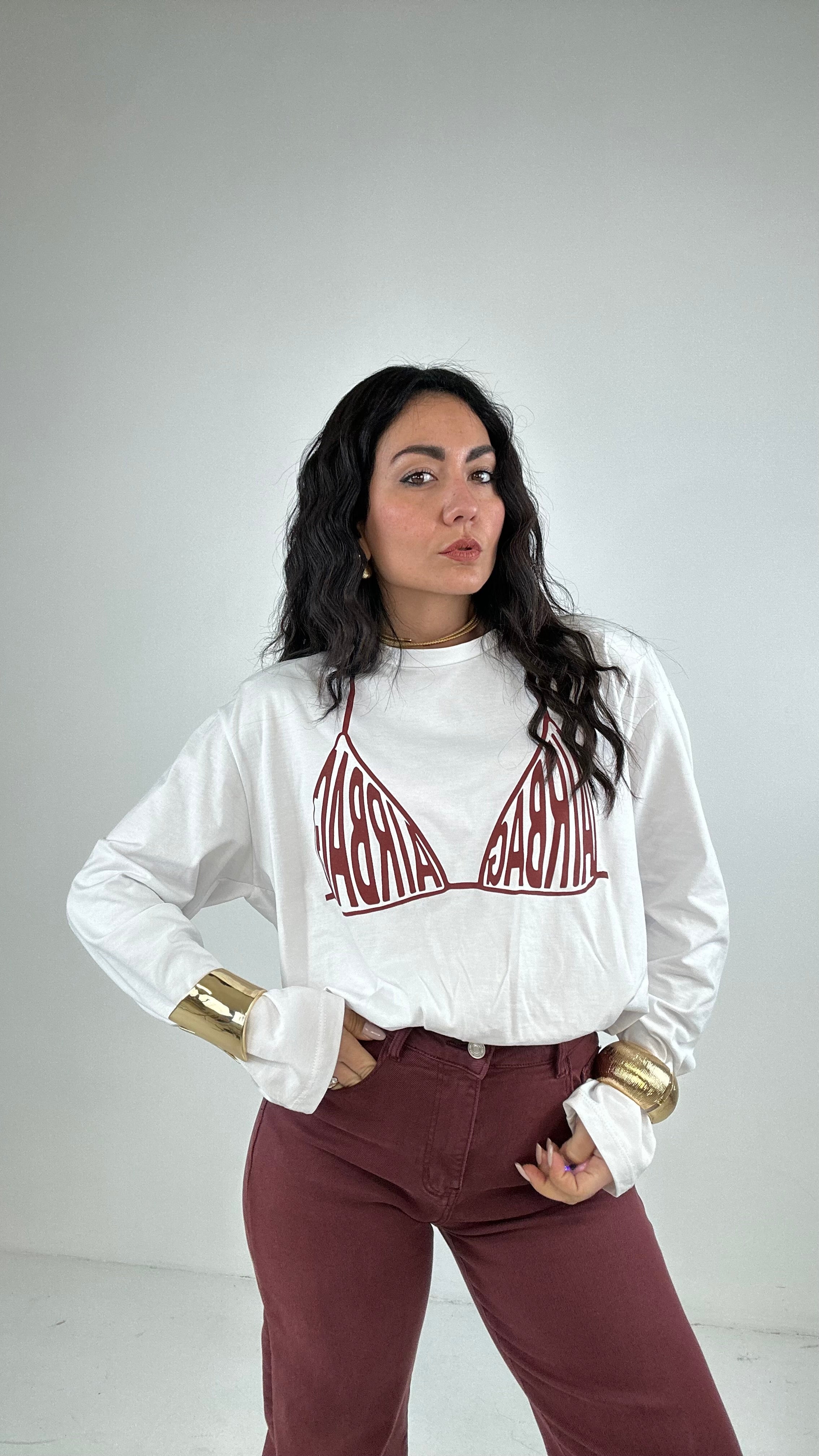 Maglia JUST AIRBAG - BIANCO