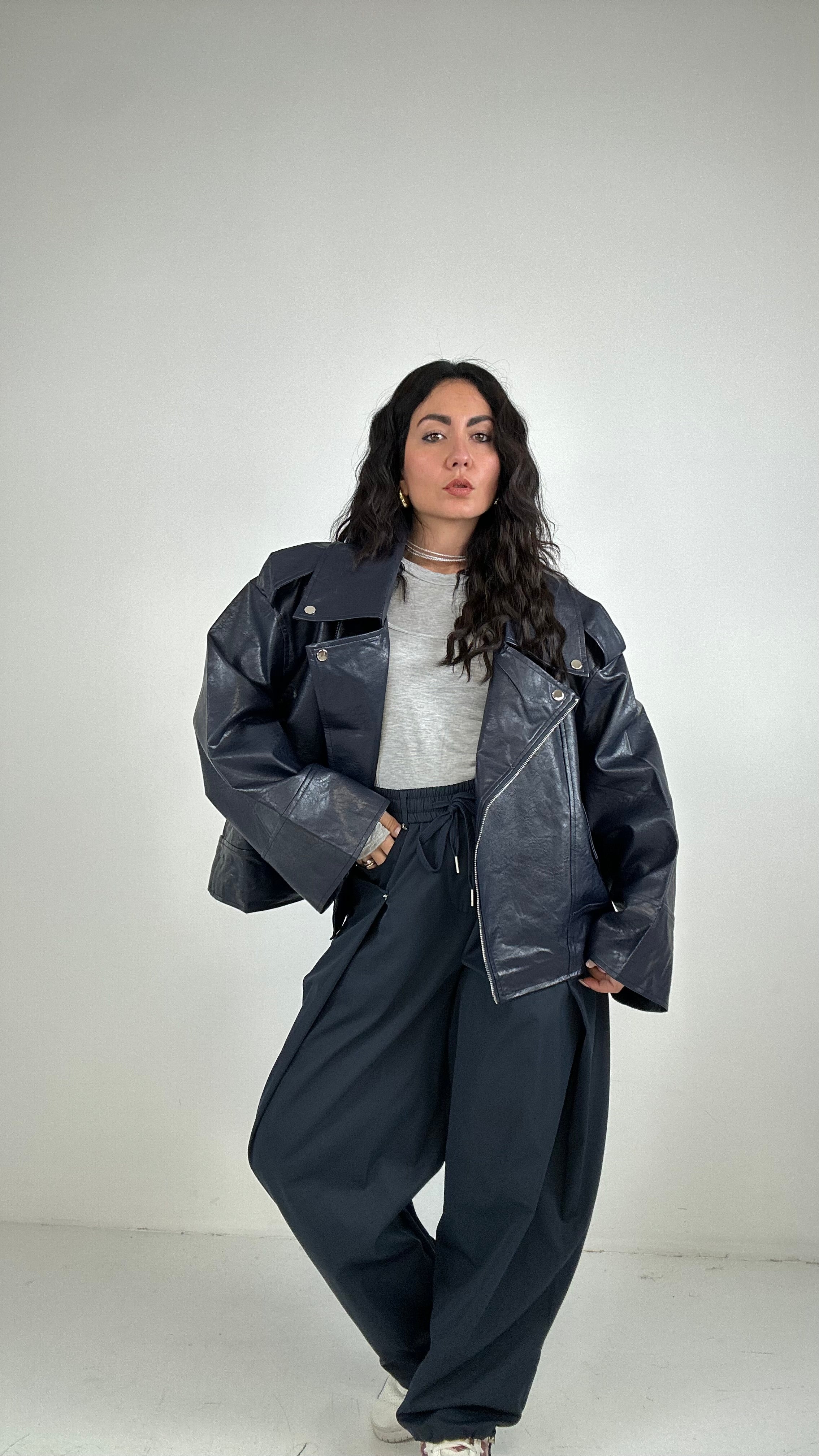 Pantalone LACCETTO +BAGGY - BLU