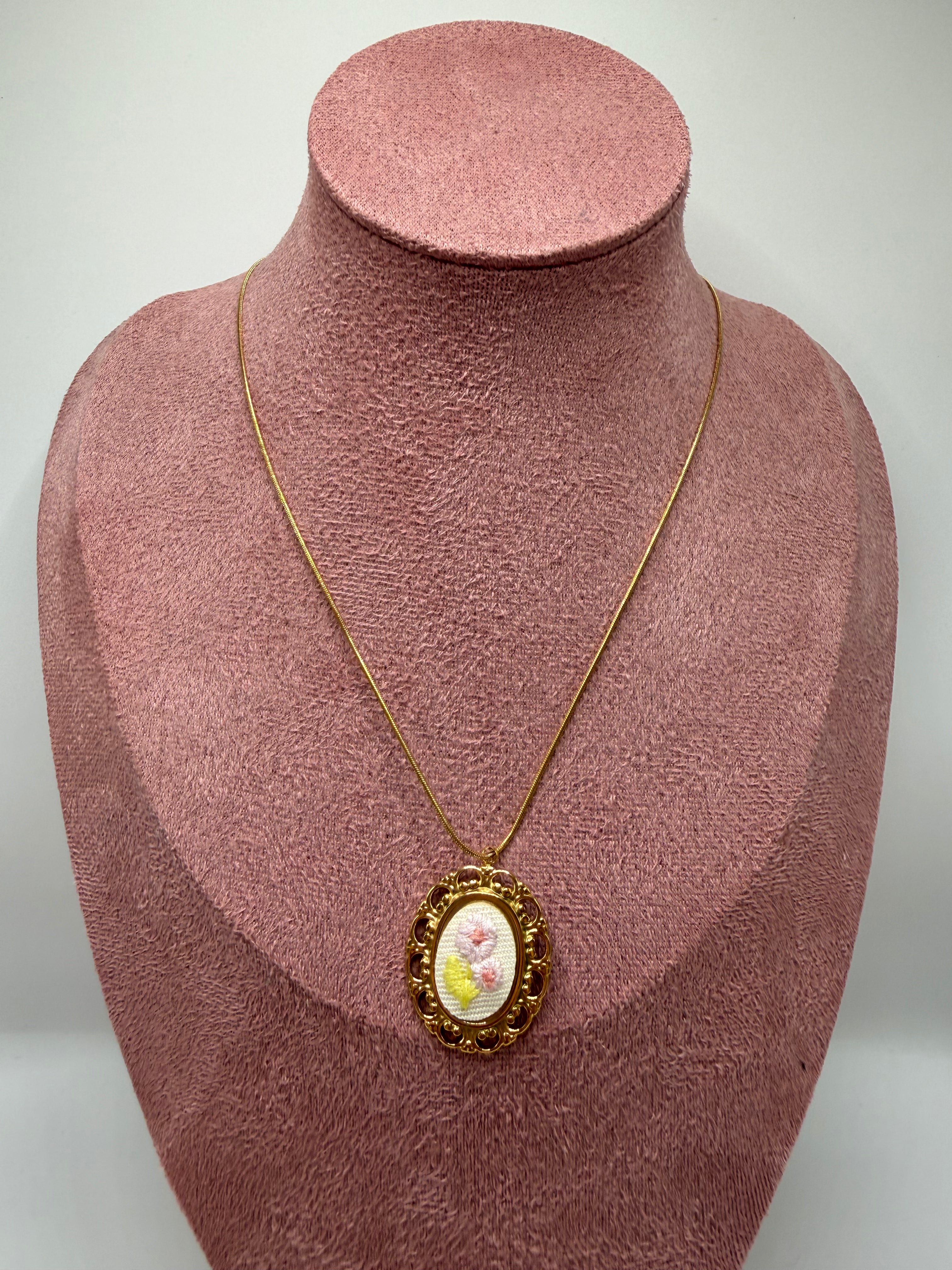 Charm COLLANA FIORI - GIALLO