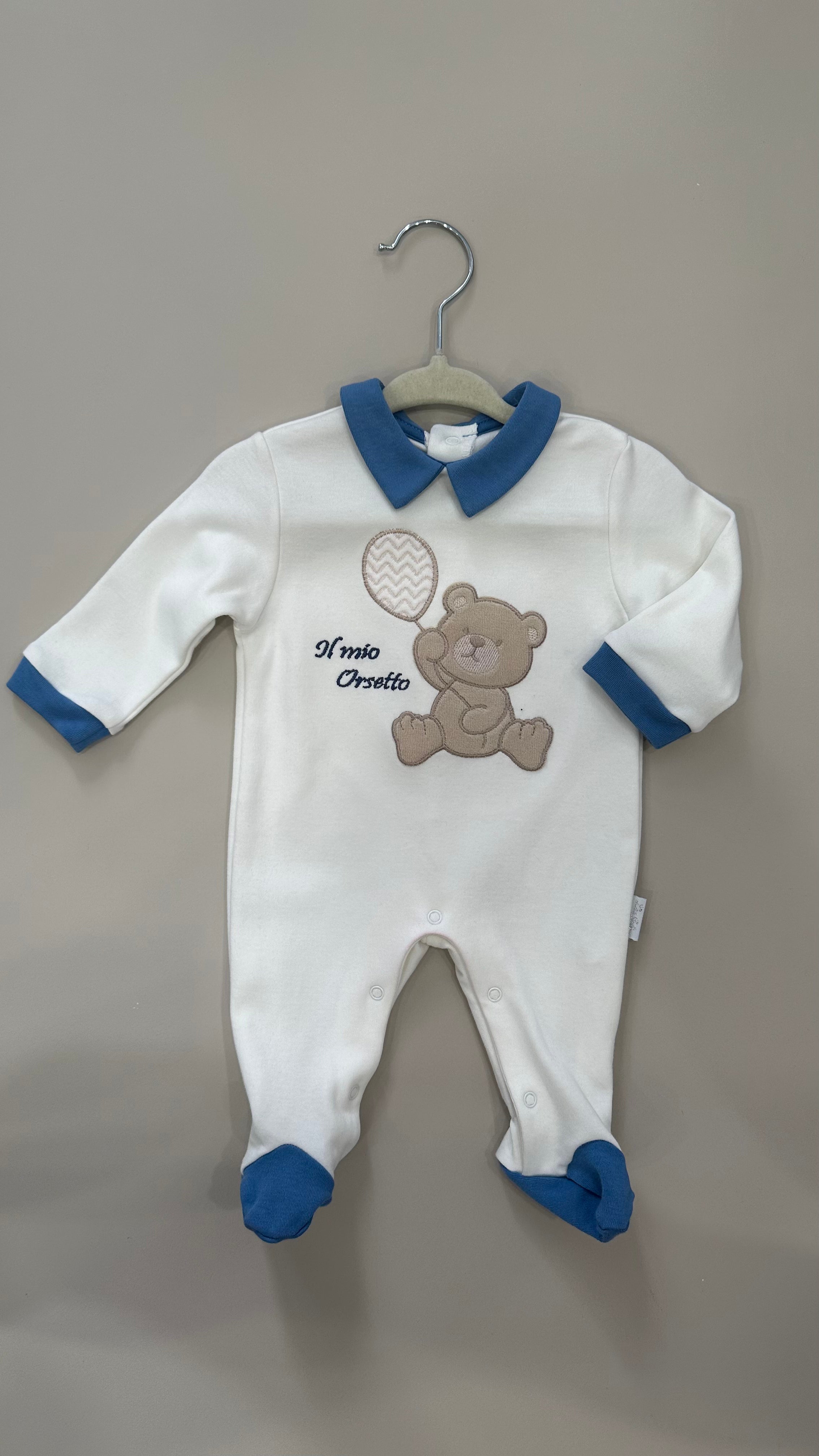 Tutina MIO ORSETTO 0-6M - BIANCO