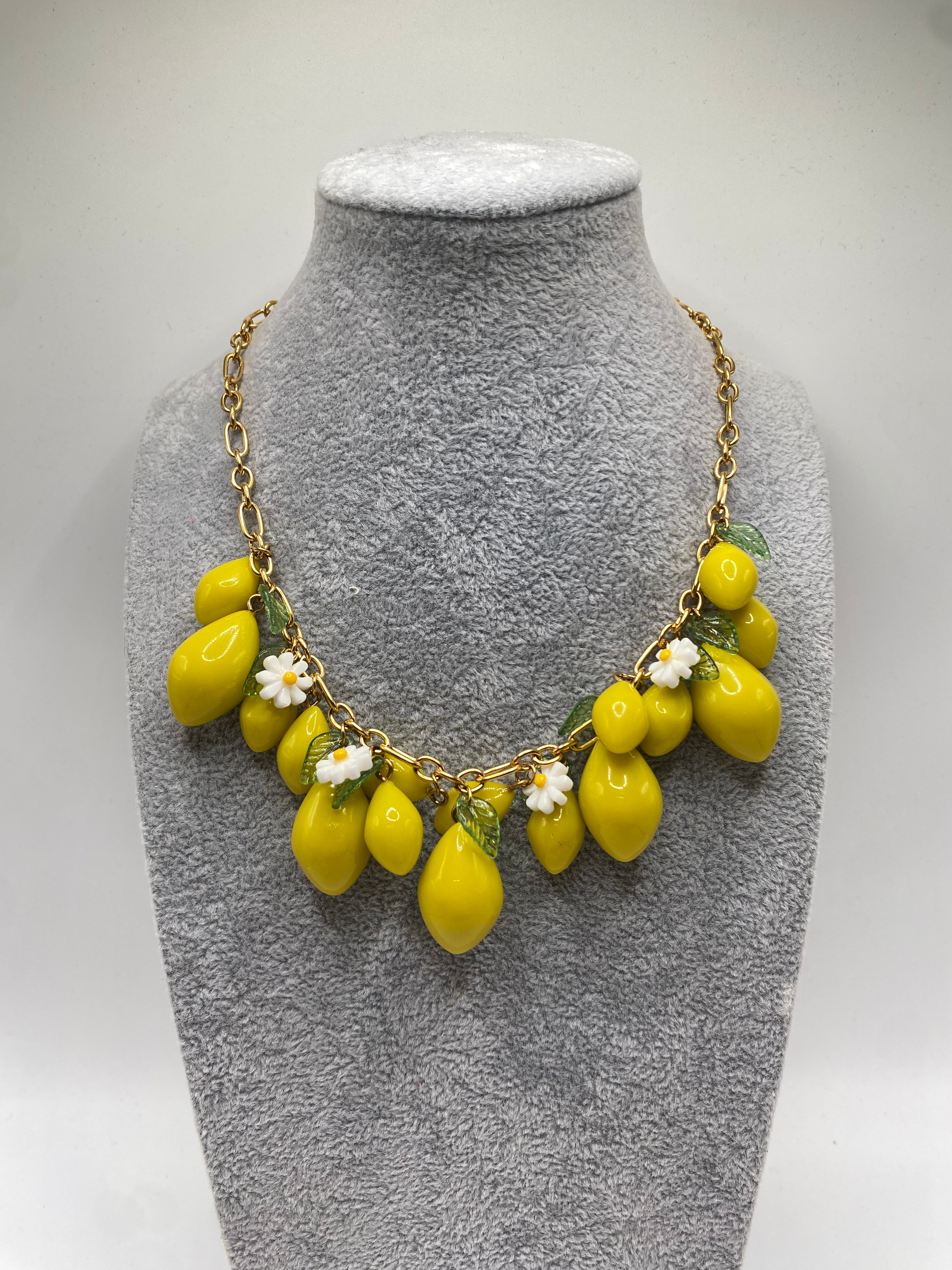 Collana FRUTTA - GIALLO