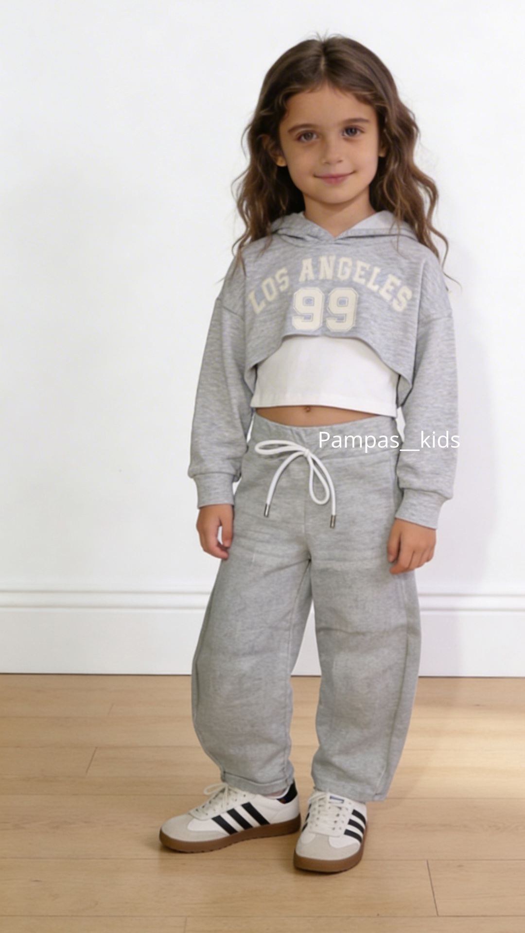 Tuta 3PZ LOSANGELES 4-14A - GRIGIO