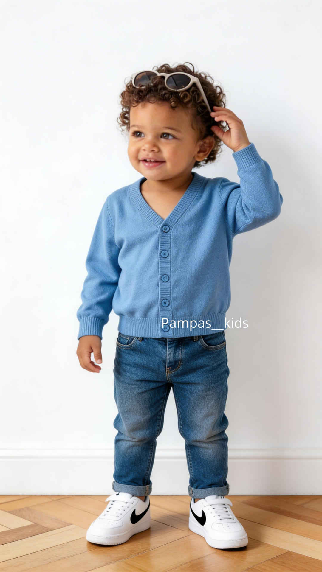 Cardigan PRIMAVER 12-36M - AZZURRO