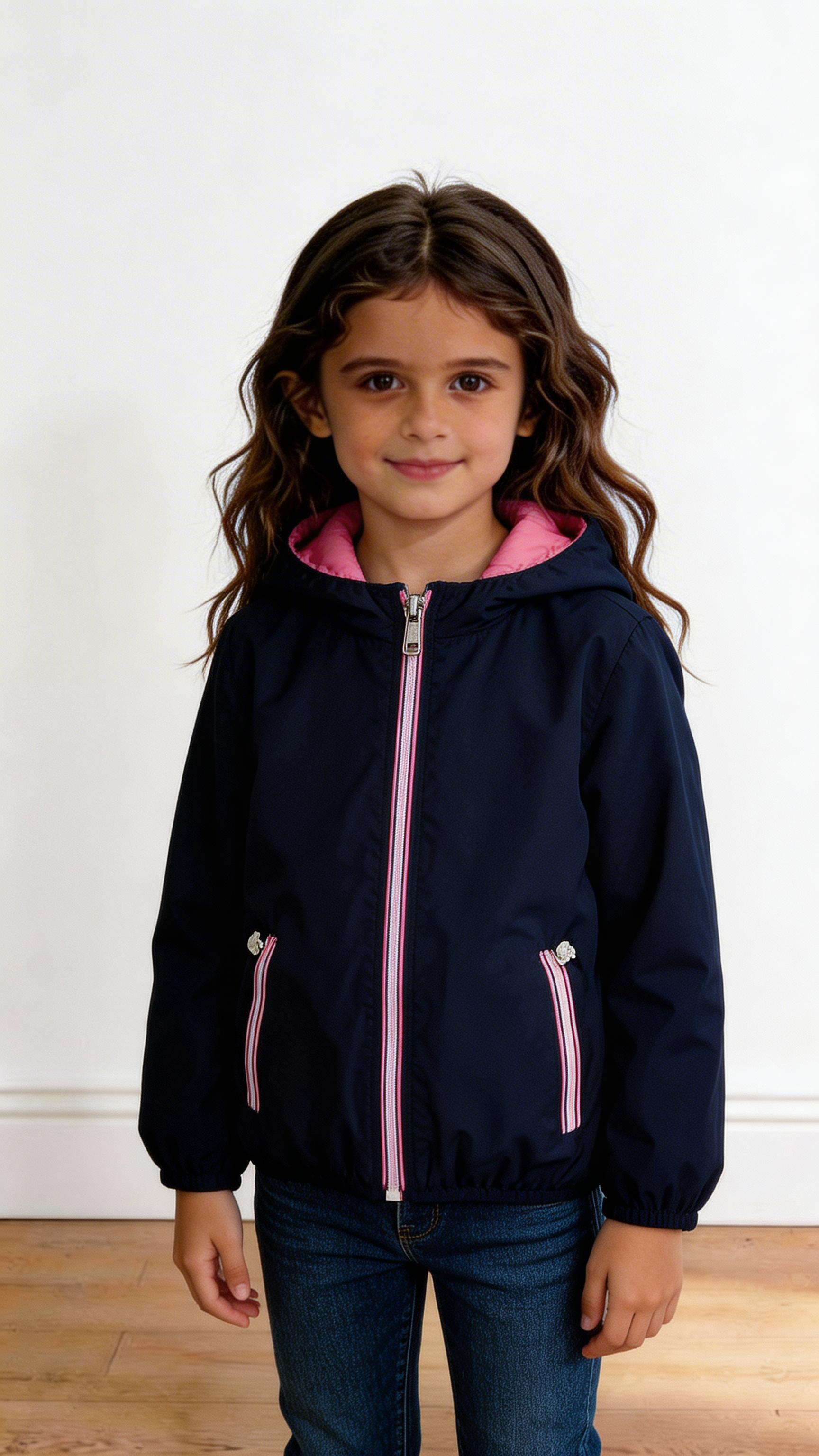 Giubbino DUBLE 100G GIRLS 4-14A - BLU