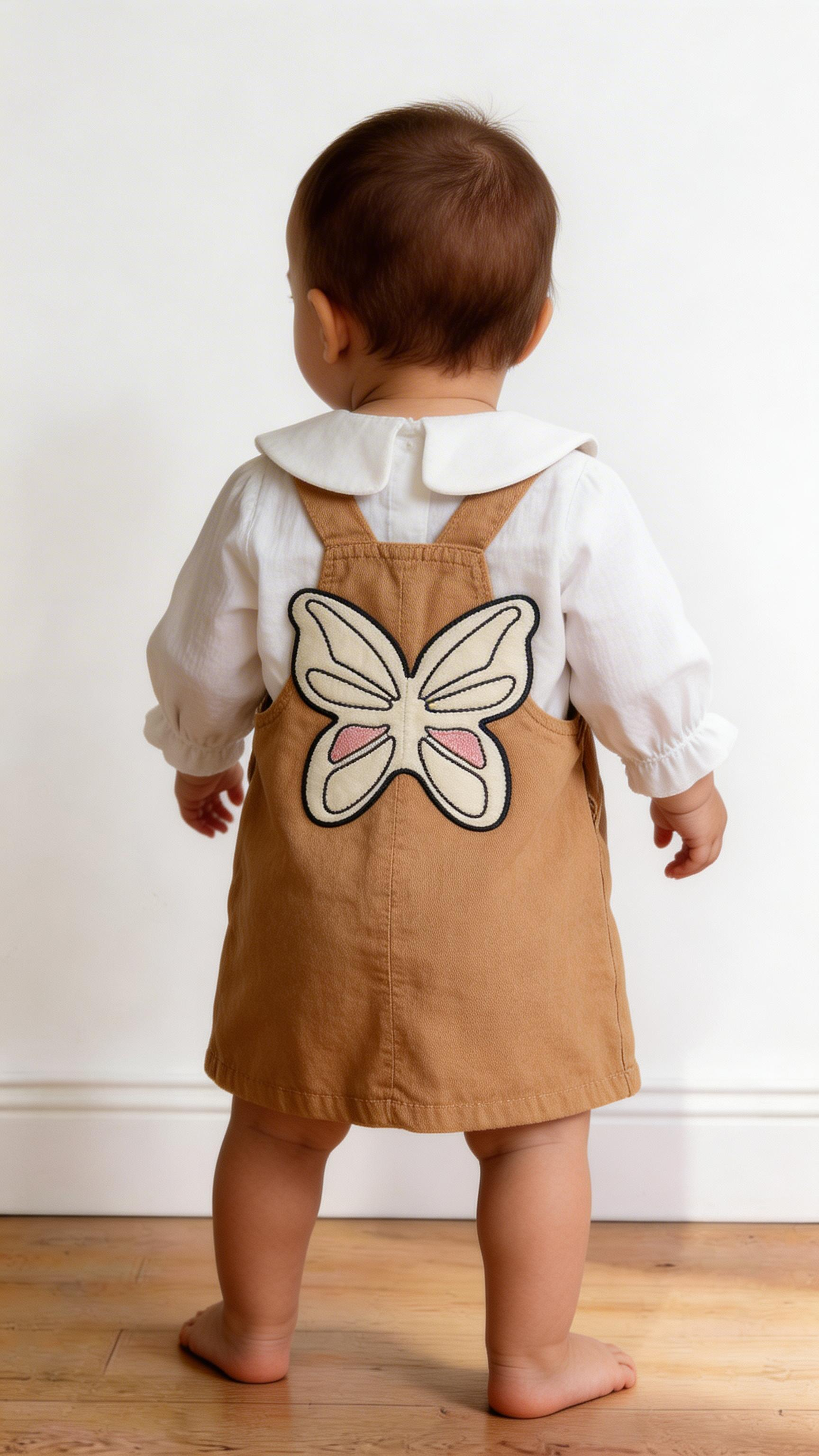 Salopette FARFALLA 6-24M - BEIGE