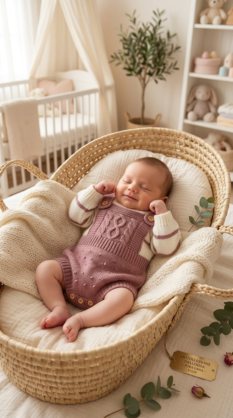 Pagliaccetto TRECCIA 3-18M - ROSA