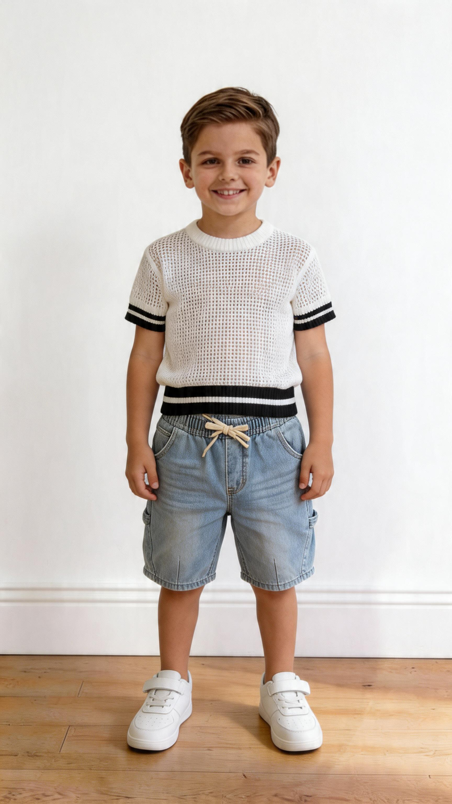 Bermuda LACCIO 3-8A - JEANS
