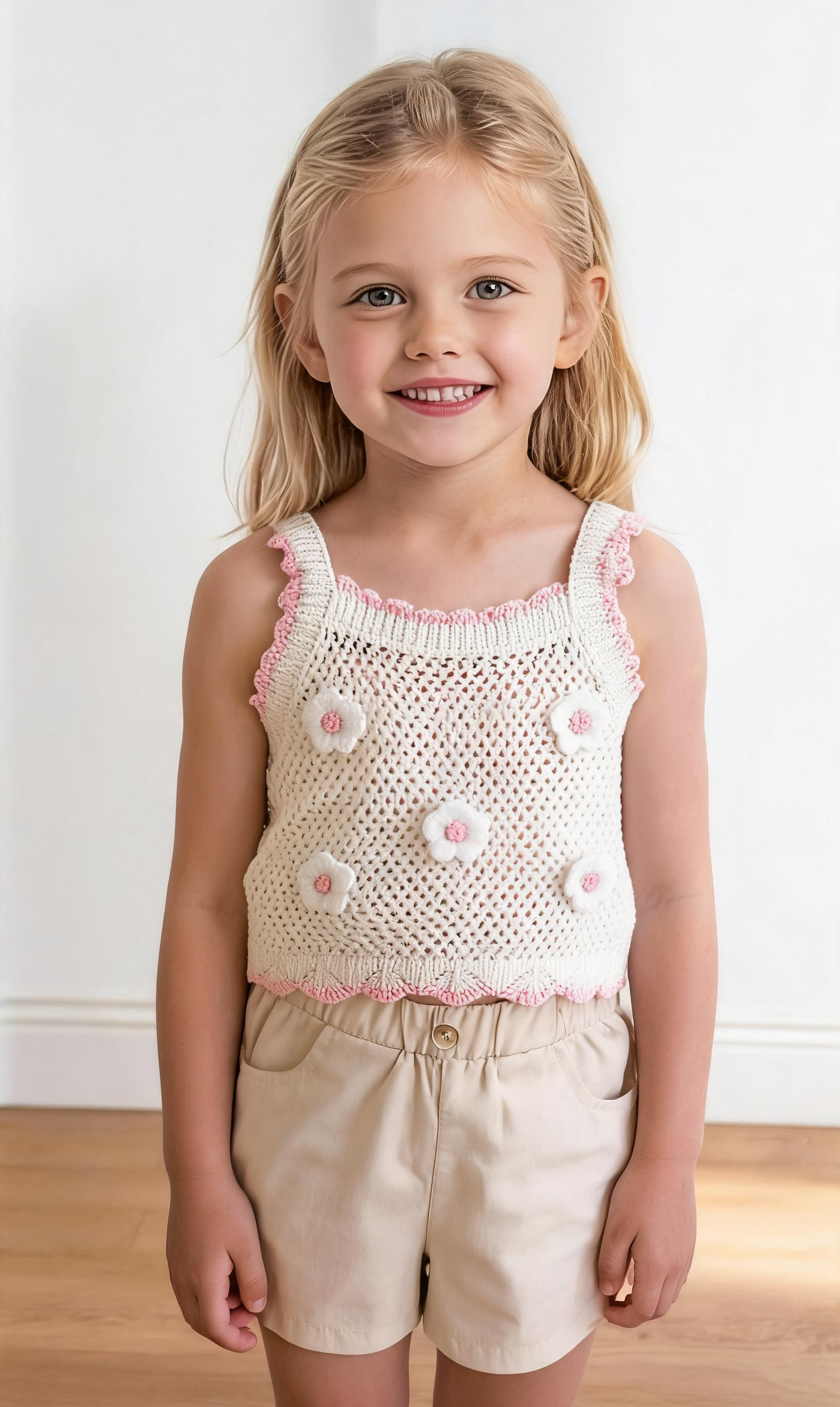 Completo FIOR DI MAGLIA 4-12 - BIANCO