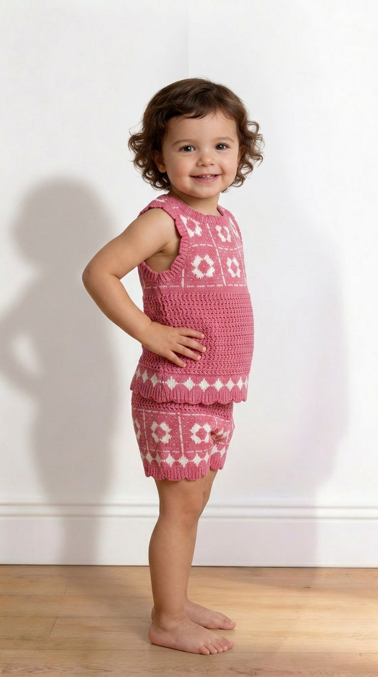Coordinato ZANTE 12-36M - FUCSIA