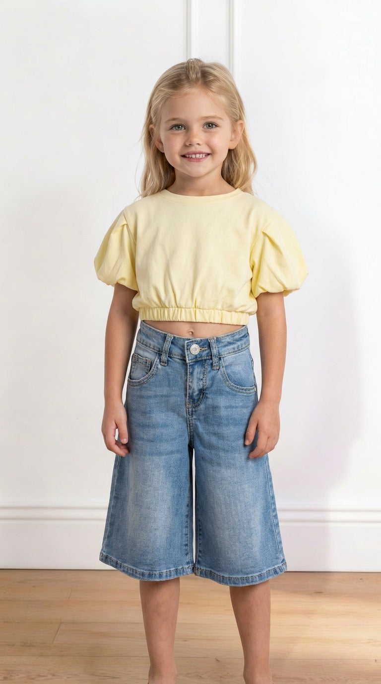 Bermuda MISS 4-14A - JEANS
