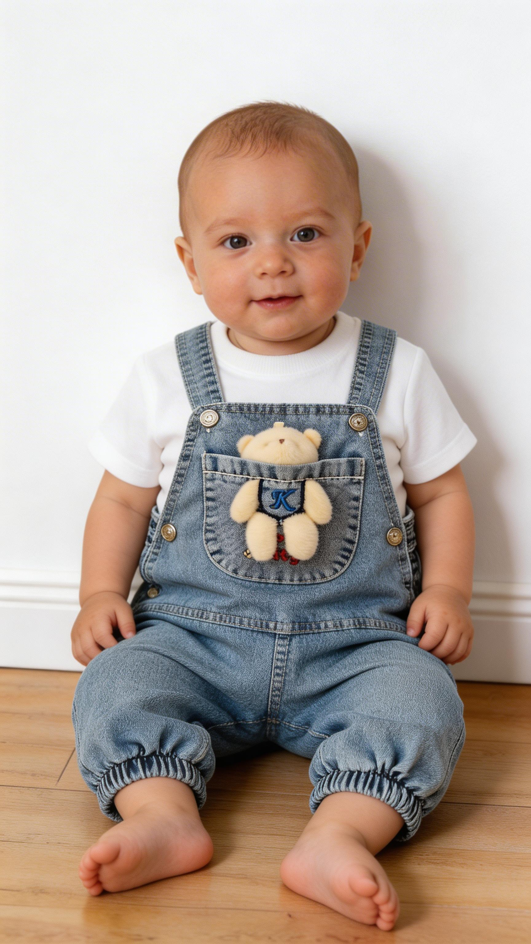 Salopette ORSO 6-12M - JEANS