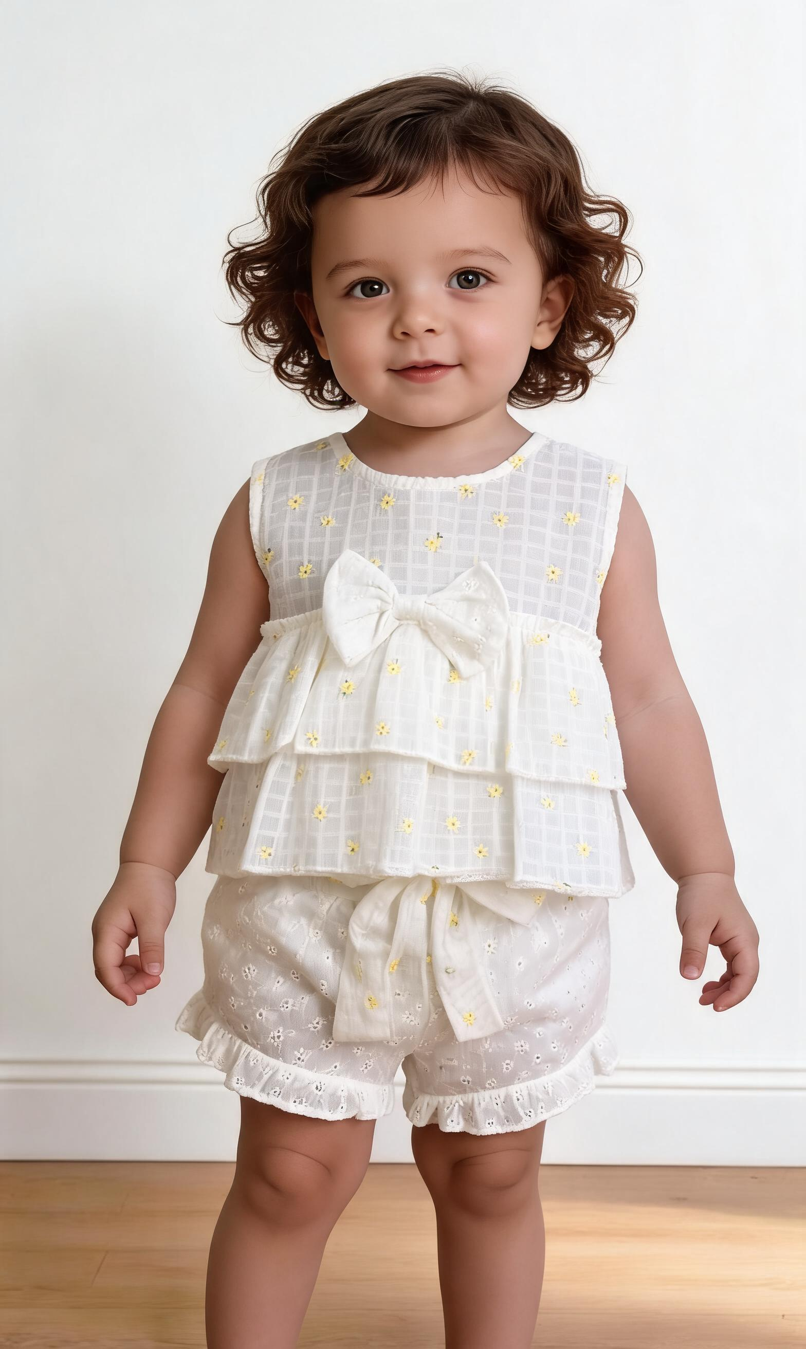 Completo 100 MARGHERITE 12-36M - BIANCO