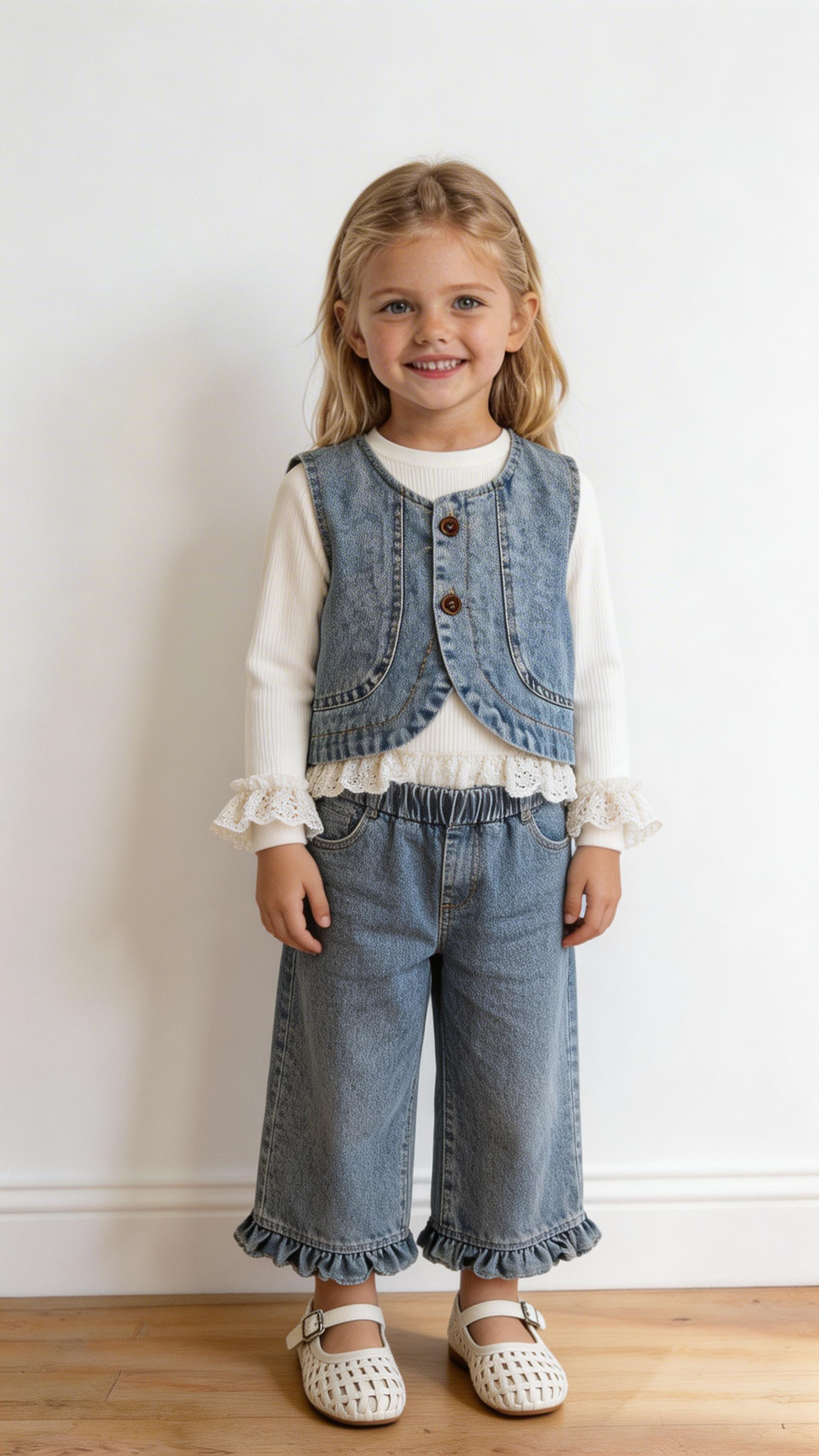 Completo IN JEANS 3PZ 3-8A - JEANS