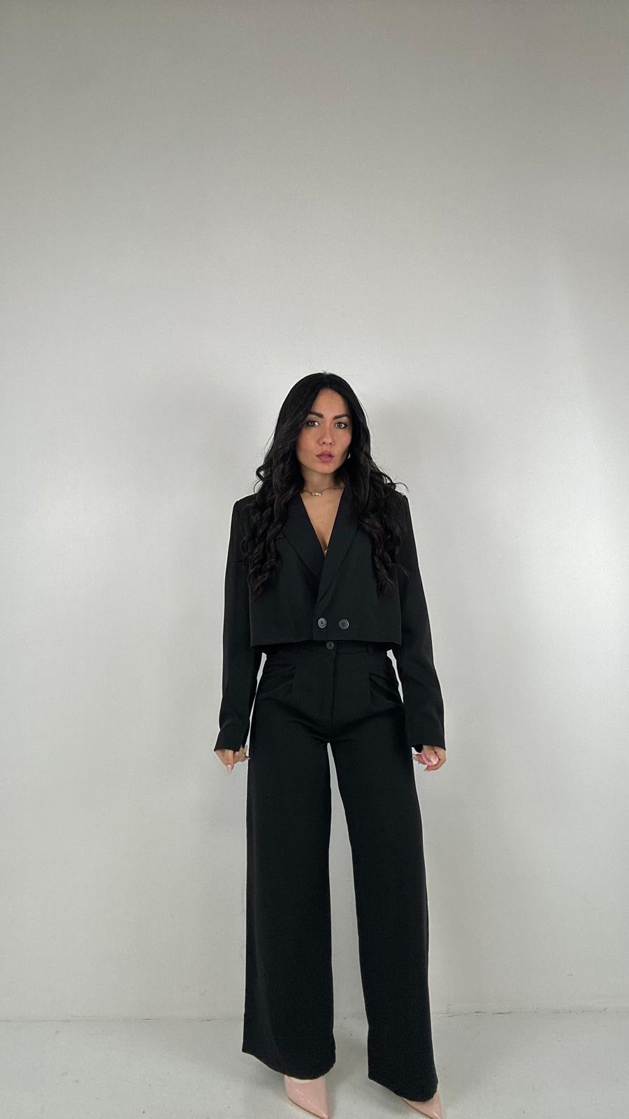 Pantalone PALAZZO ANITA - NERO