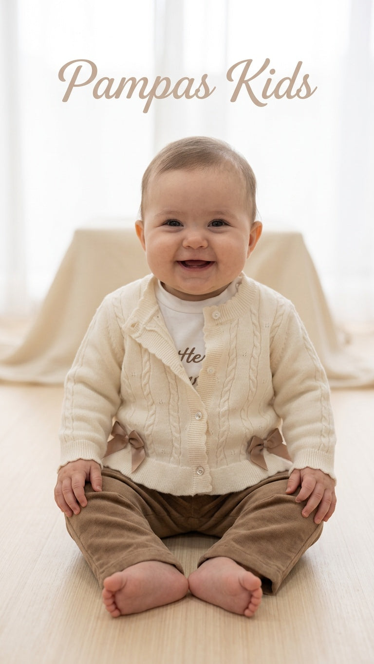 Completo BUTTERFLY 3PZ 6-24M - PANNA