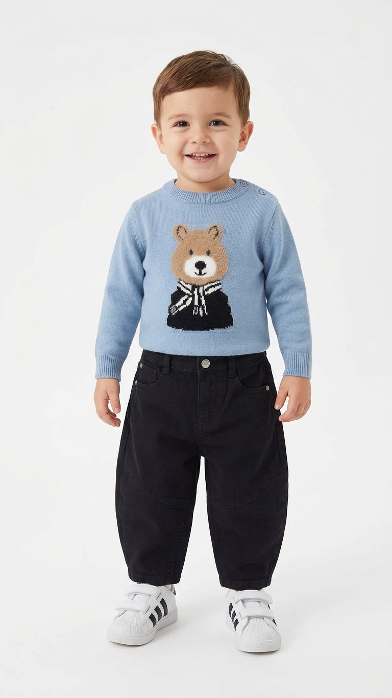 Pull ORSO PELLICCIOSO - CELESTE
