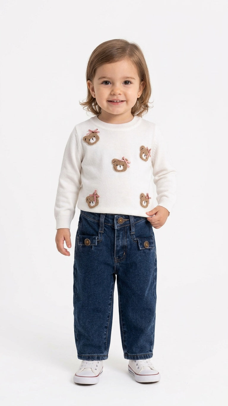 Jeans BALLON CON TASCHE 12-36M - JEANS
