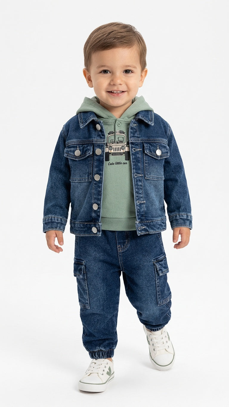 Completo IN JEANS 3PZ 1-5A - JEANS