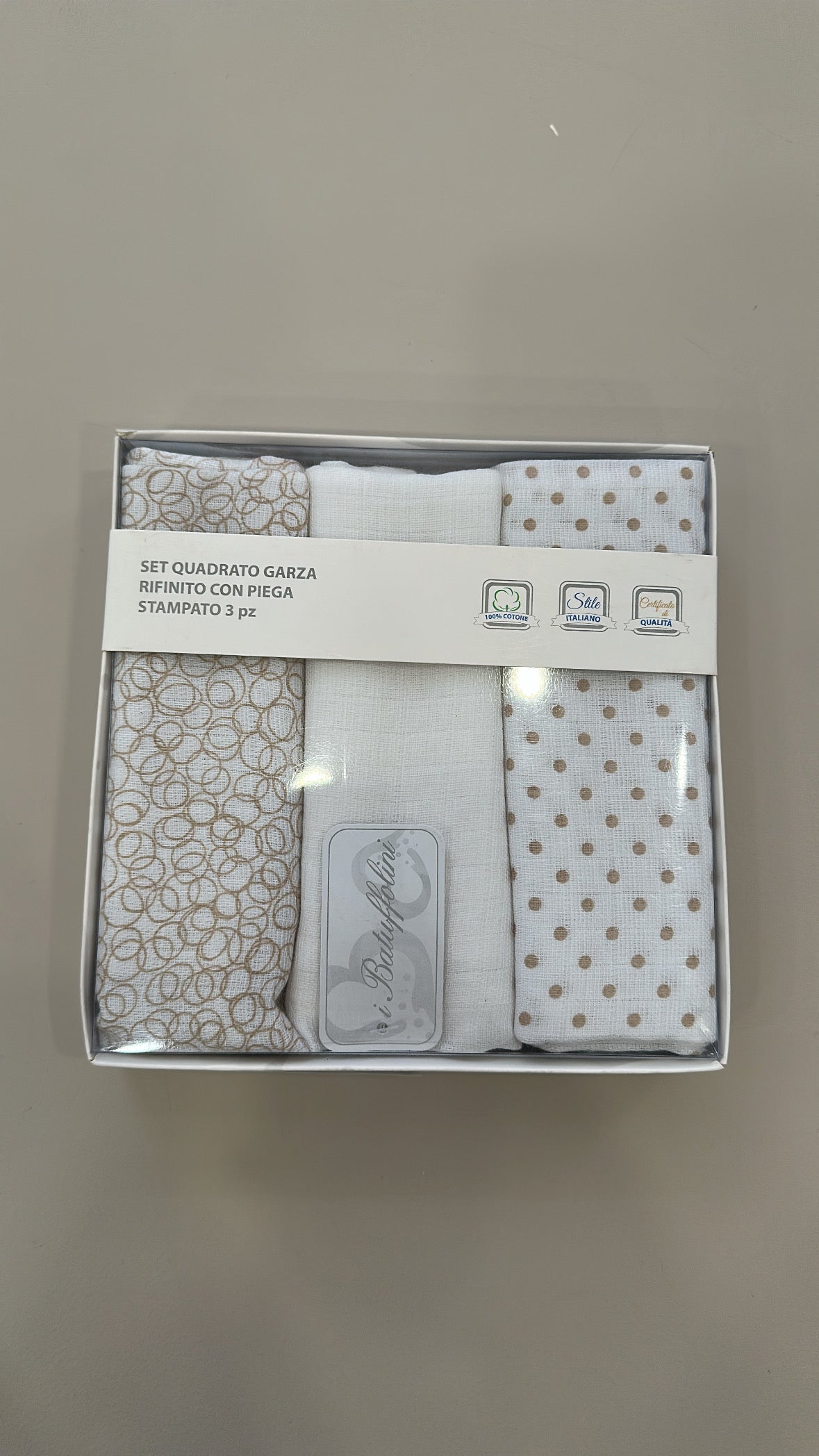 SET Mussole - BEIGE
