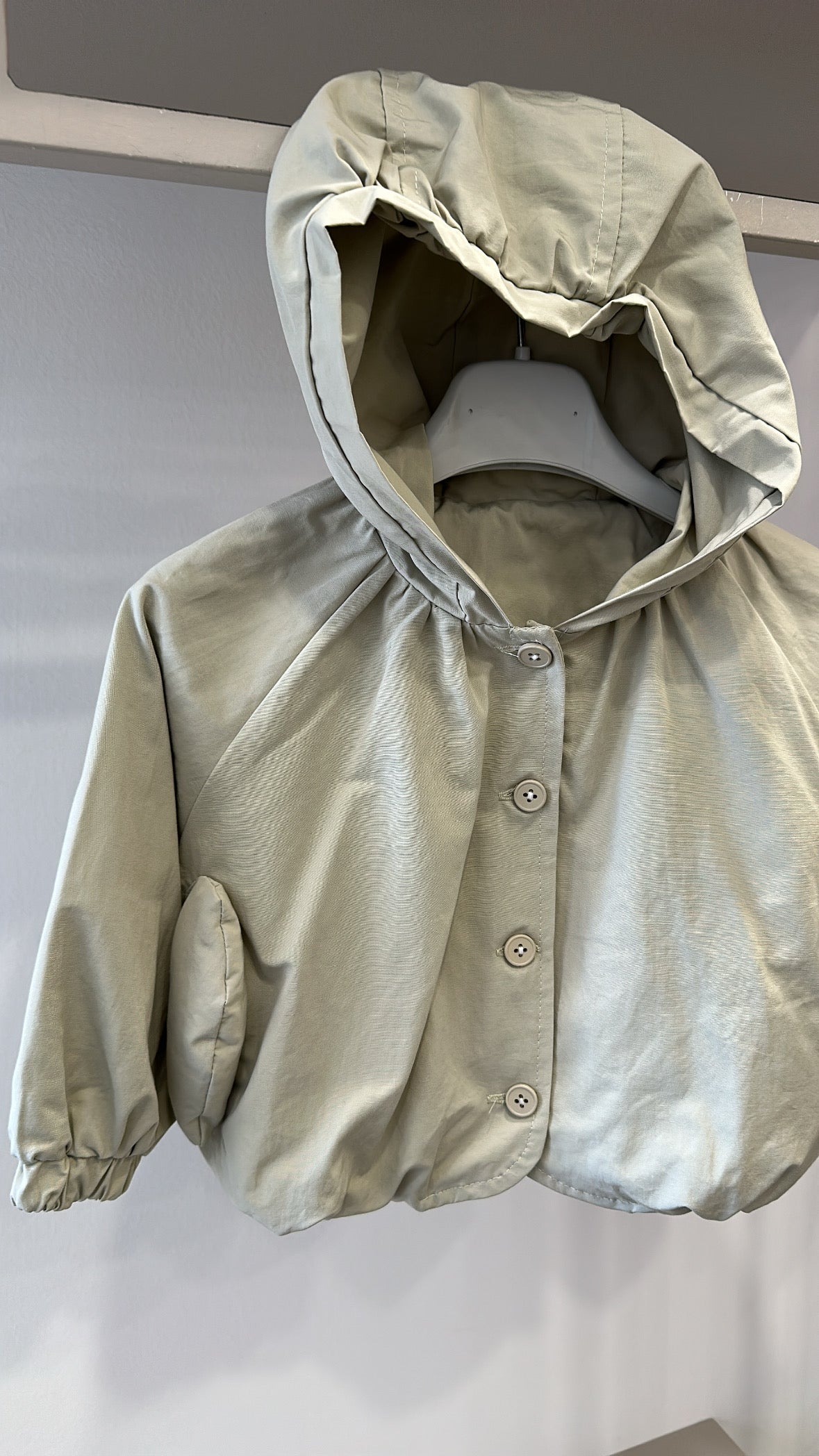 Trench CON CAPPUCCIO 3-8A - BEIGE