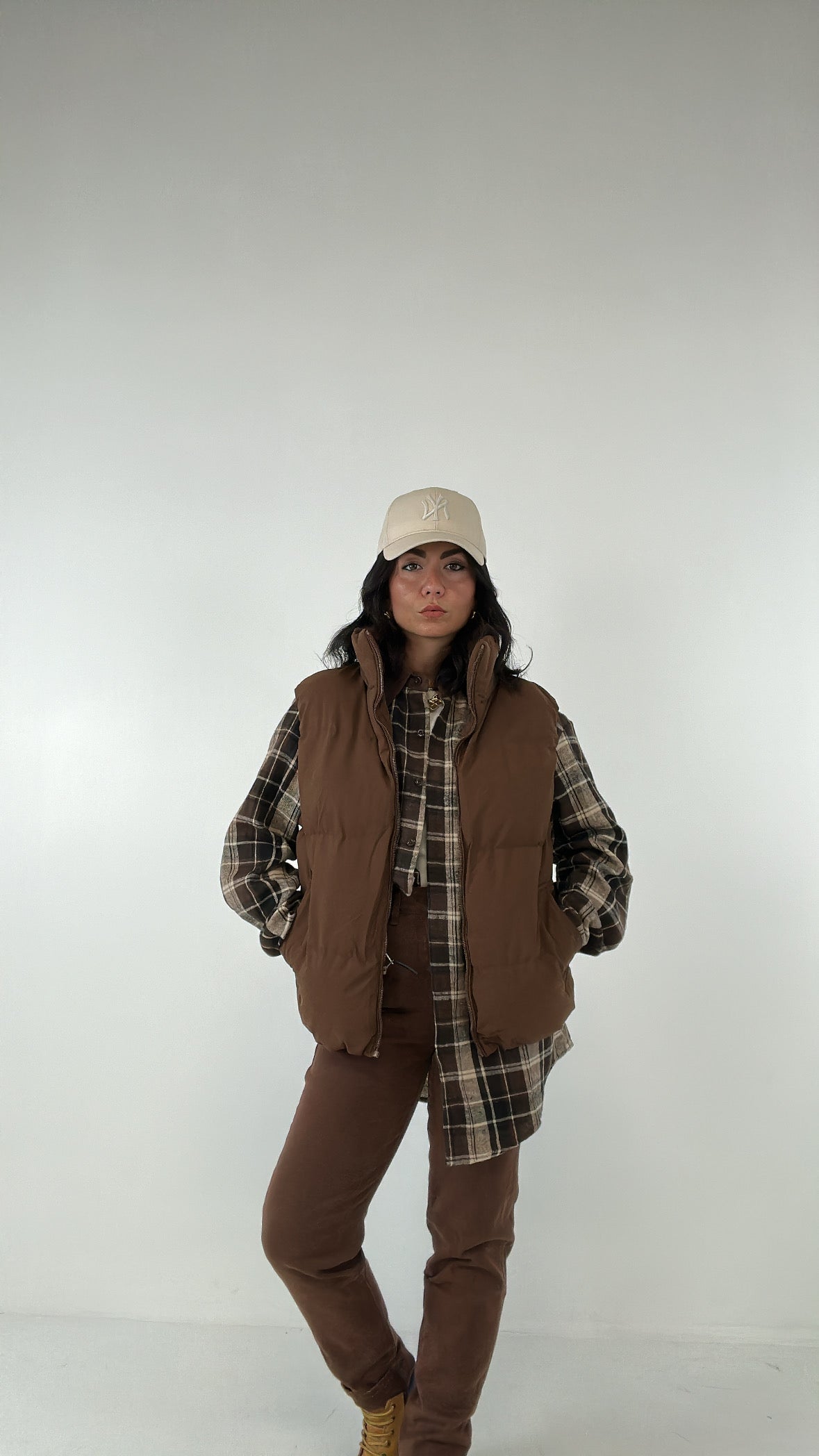 Smanicato BOMBER - MARRONE