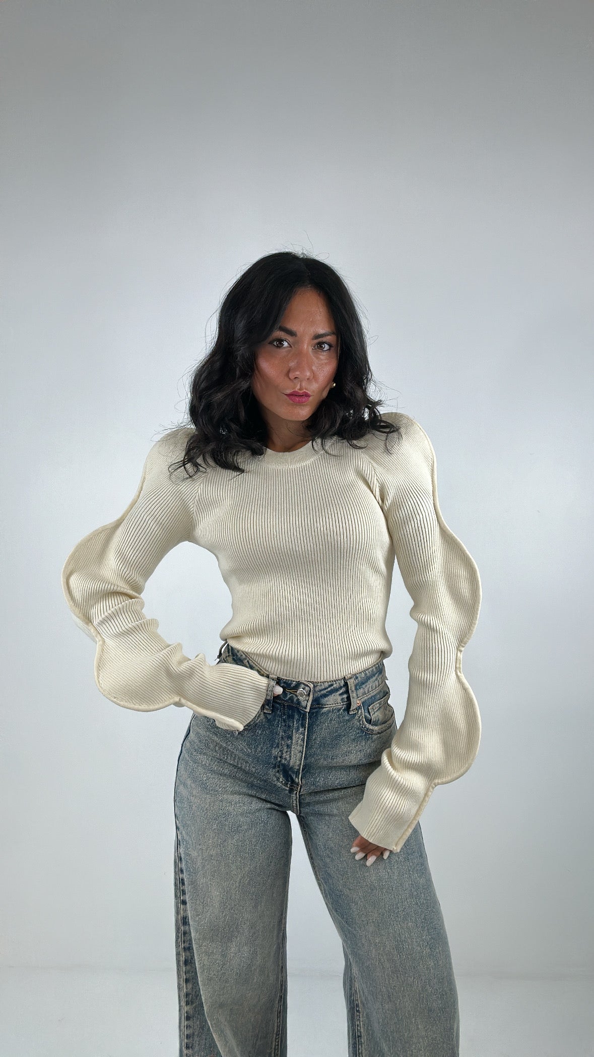 Pull MANICA ONDA - PANNA