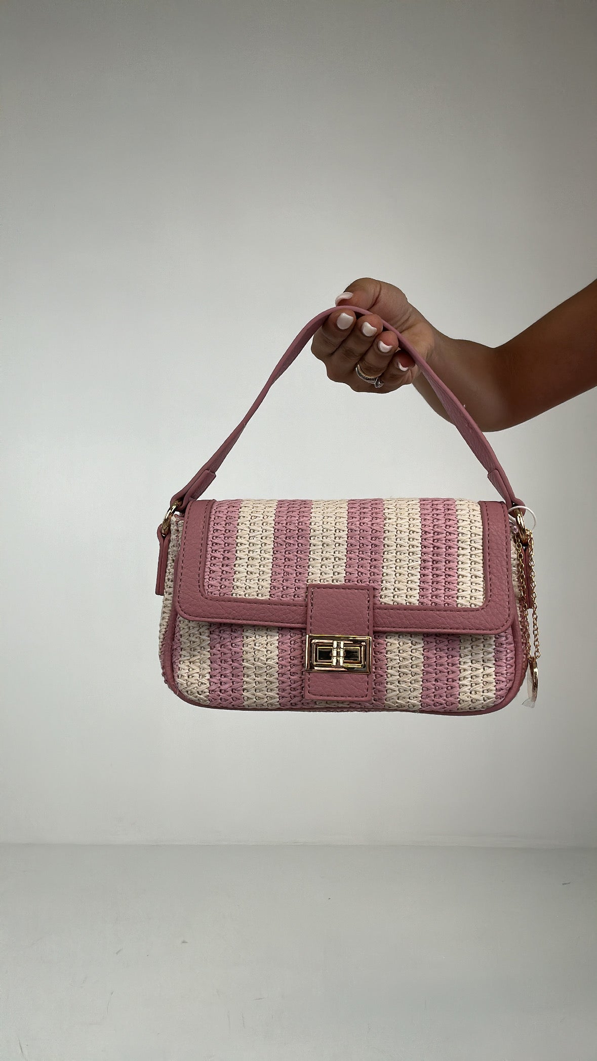 Borsetta RIGA BICOLOR - ROSA