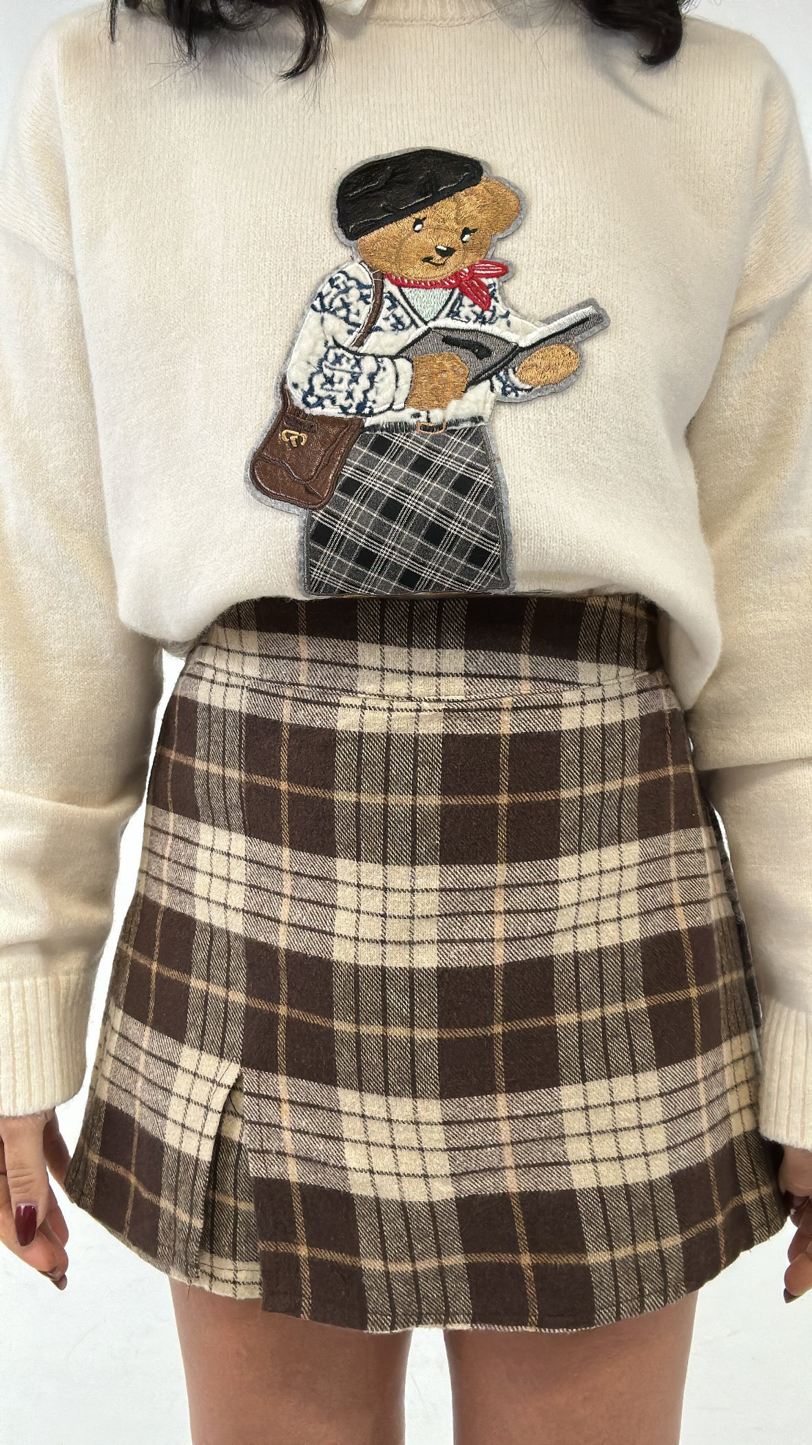 Pantagonna QUADRONI - MARRONE