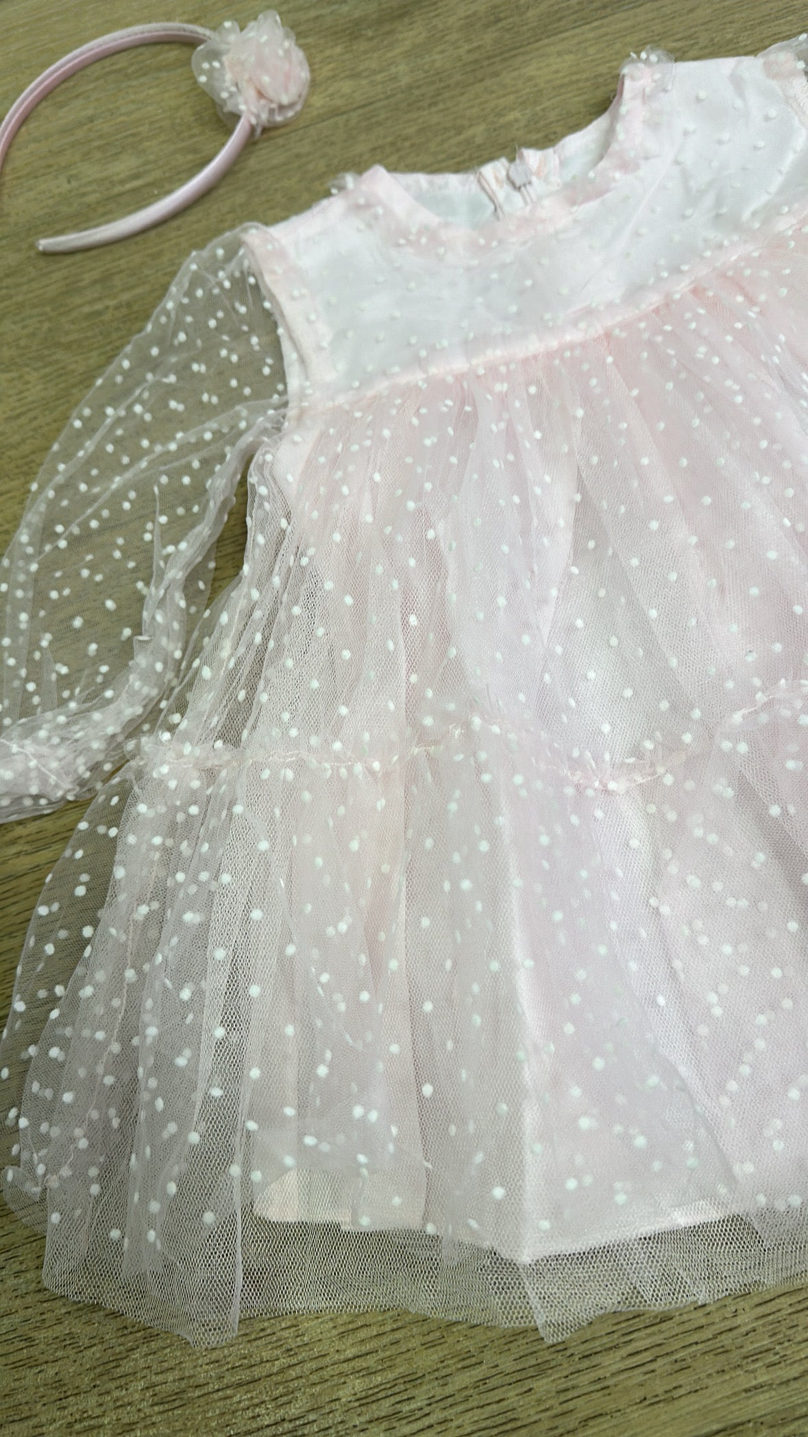 Vestitino VELO POIS 12-36M - ROSA