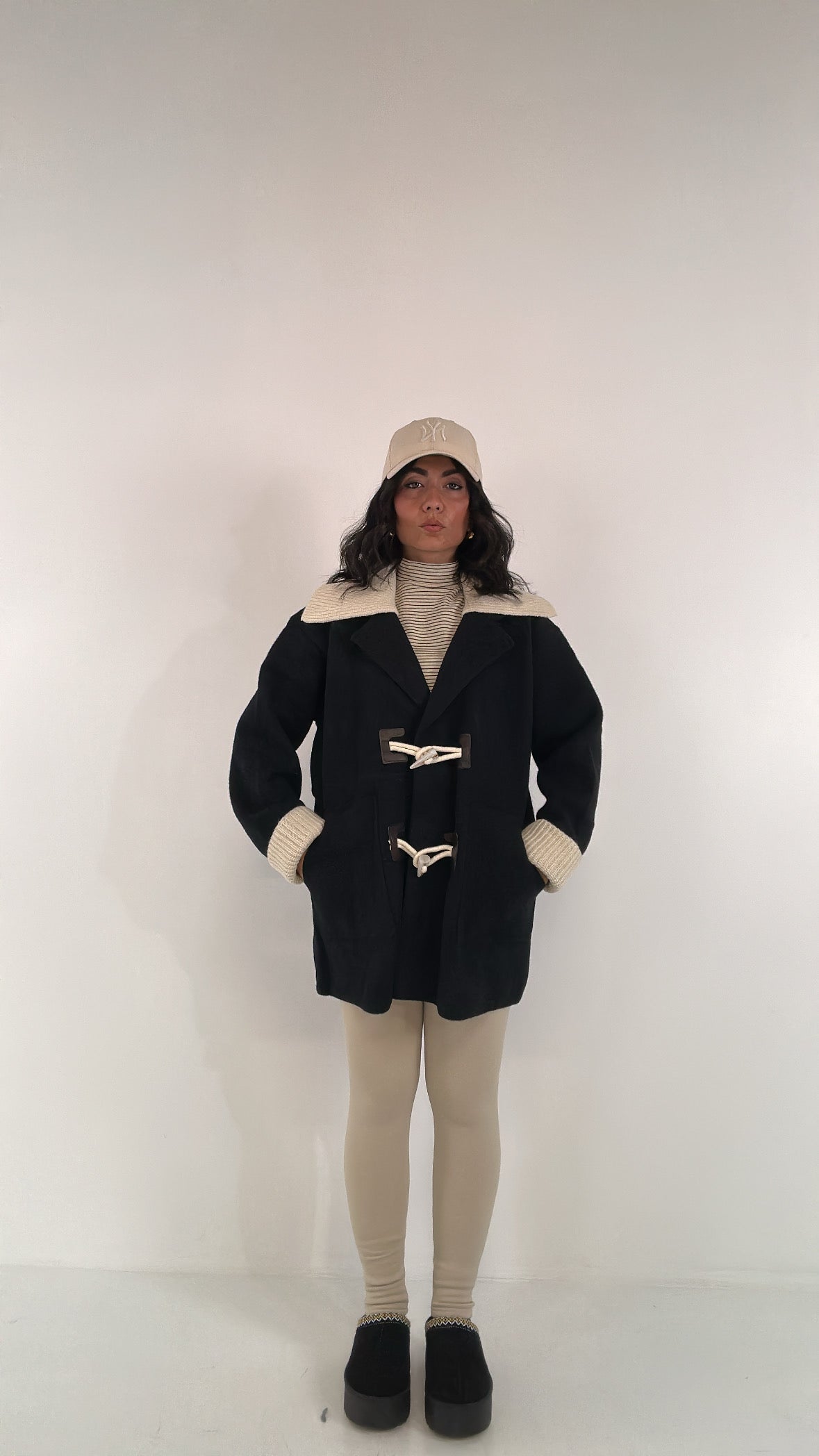 Giacca IN MAGLIA - NERO