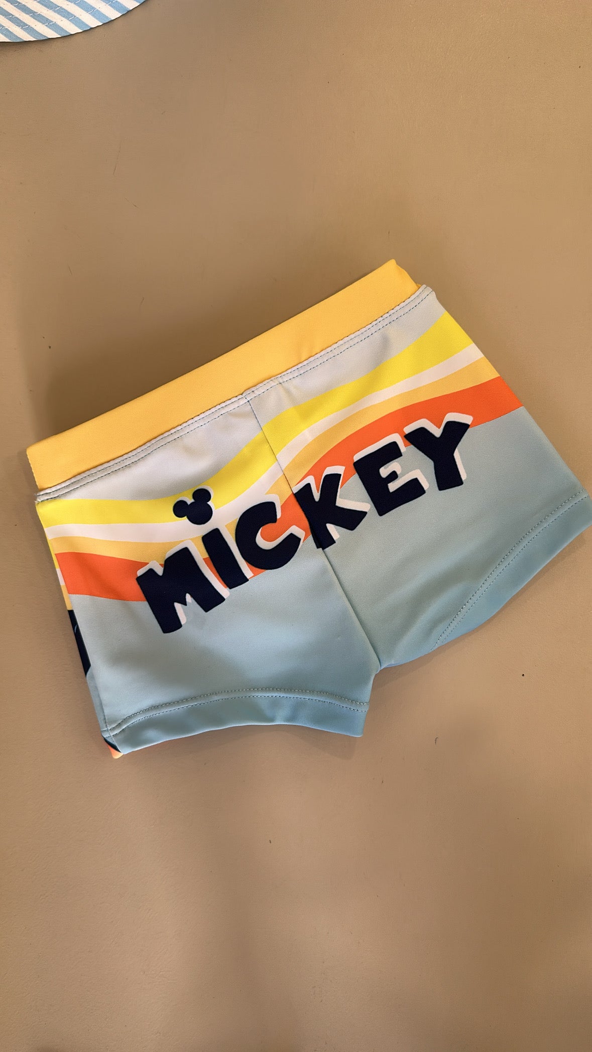 Costume BOXER TOPOLINO 12-36M - GIALLO