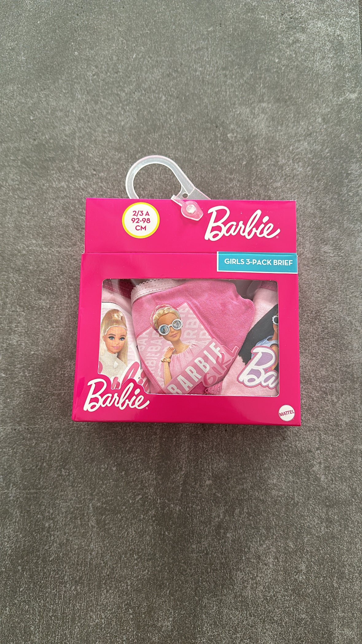 3 Slip DISNEY FEMMINUCCIA 3-8A - ROSA BARBIE