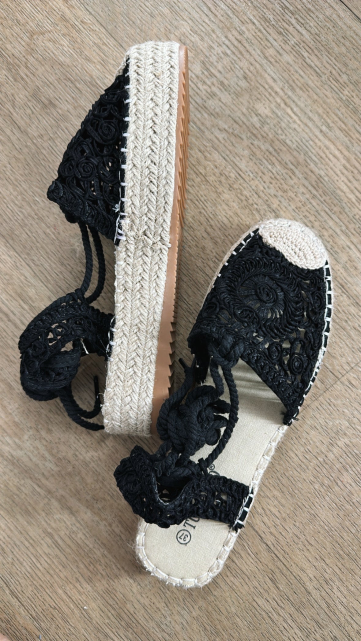 ESPADRILLAS BASSE - NERO