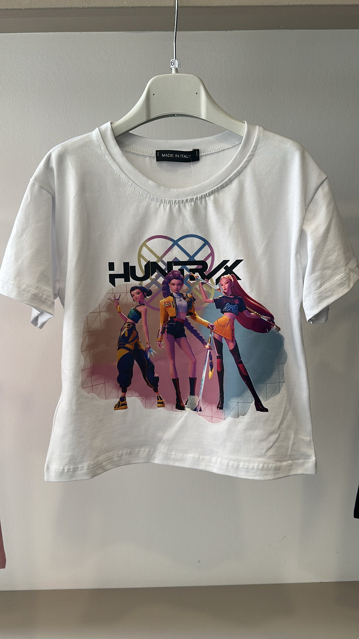 T-shirt KPOP 4-14A - BIANCO