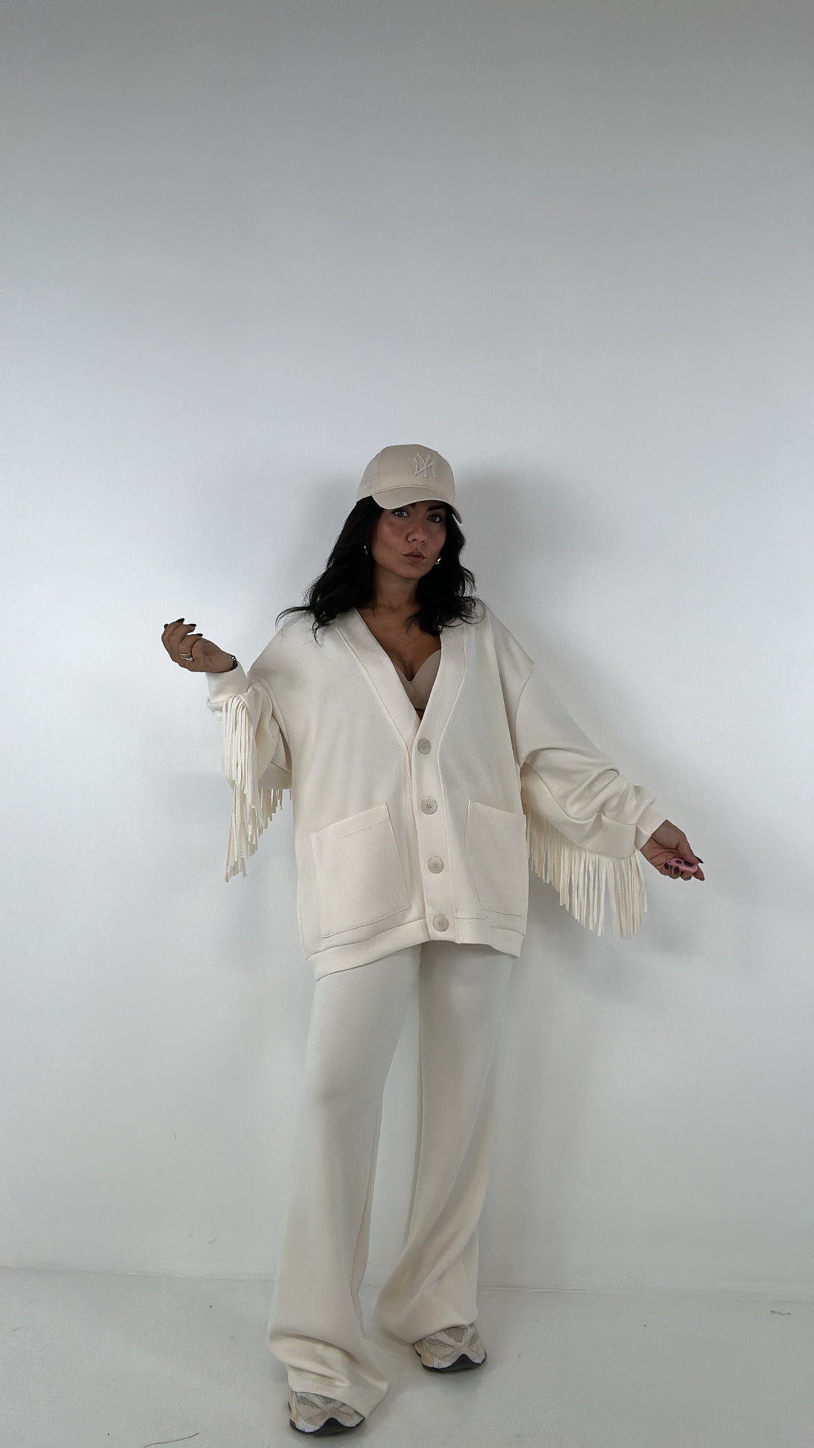 Pantalone LUMINAZAMPA - PANNA