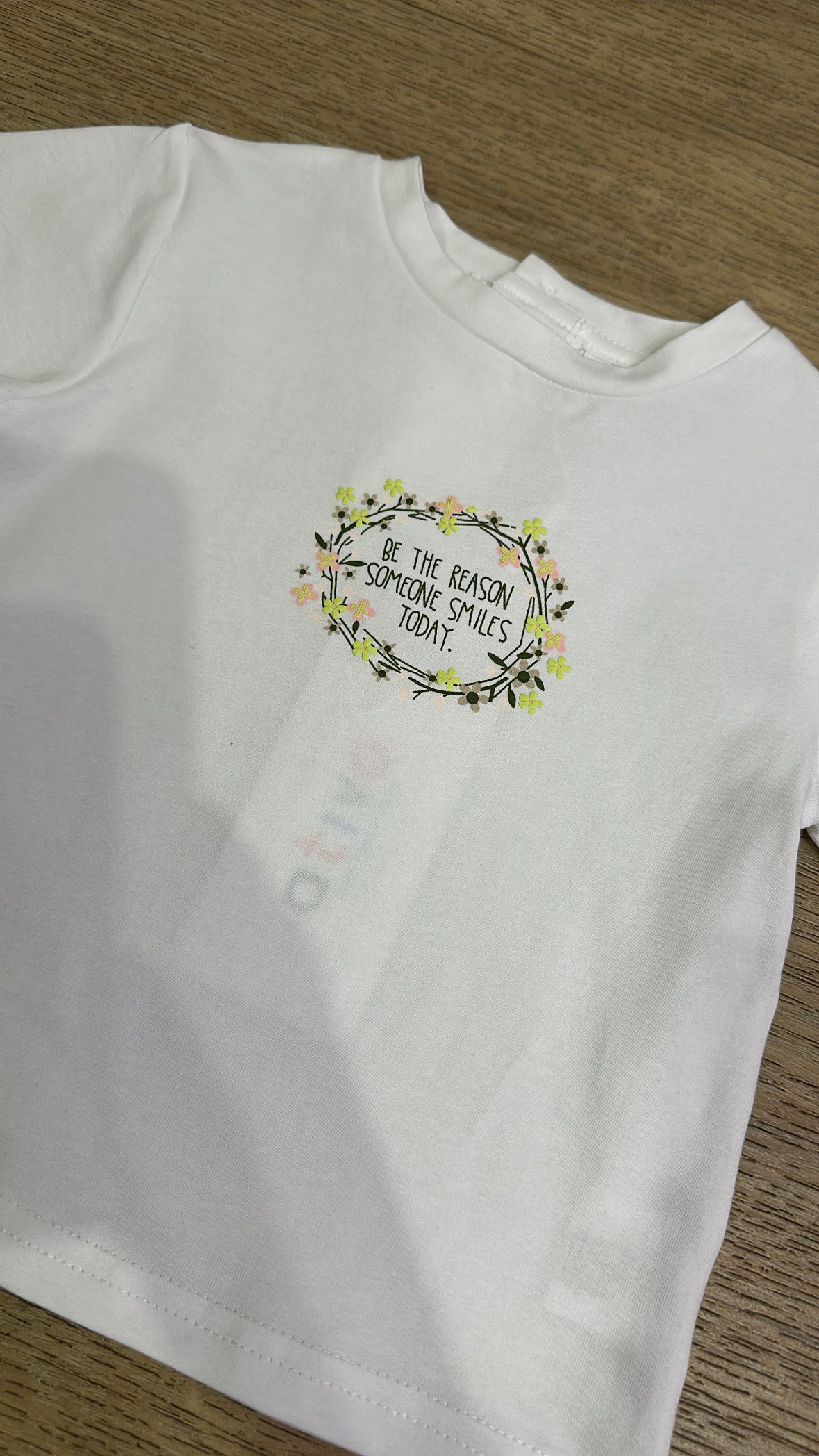 T-shirt TODAY 12-36M - BIANCO