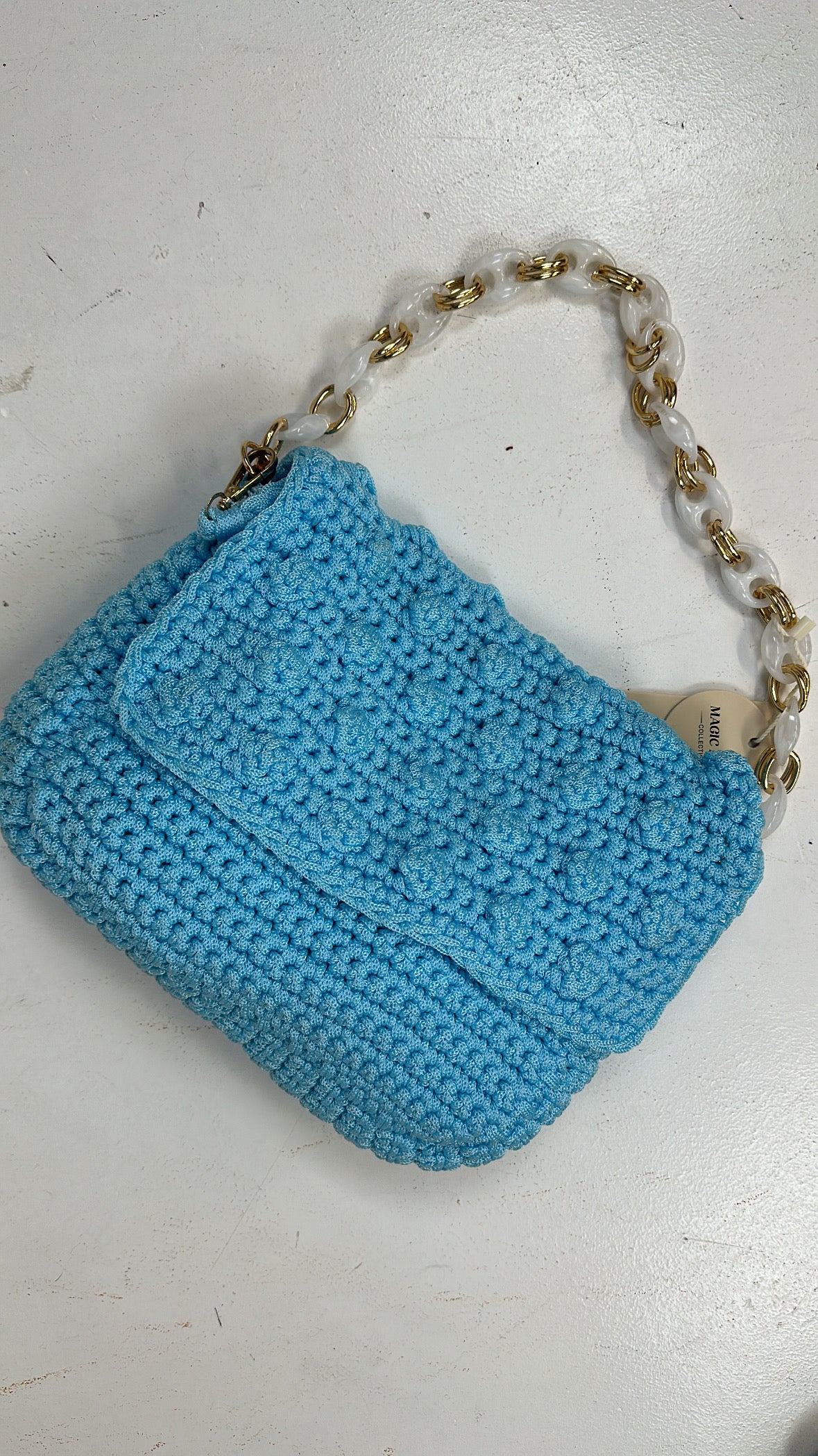 Borsa UNCINETTO - CELESTE