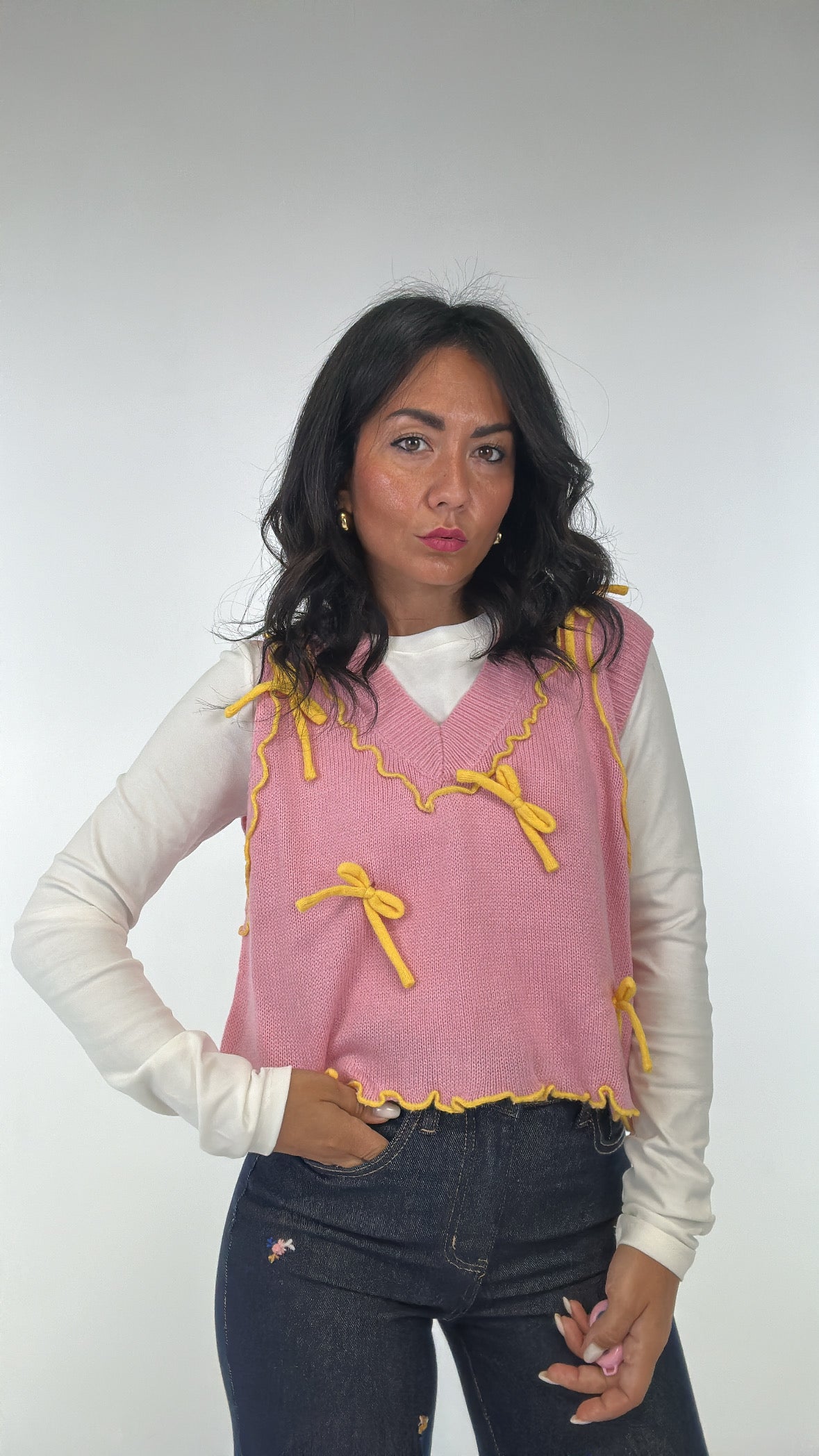 Gilet FIOCCHETTI - ROSA