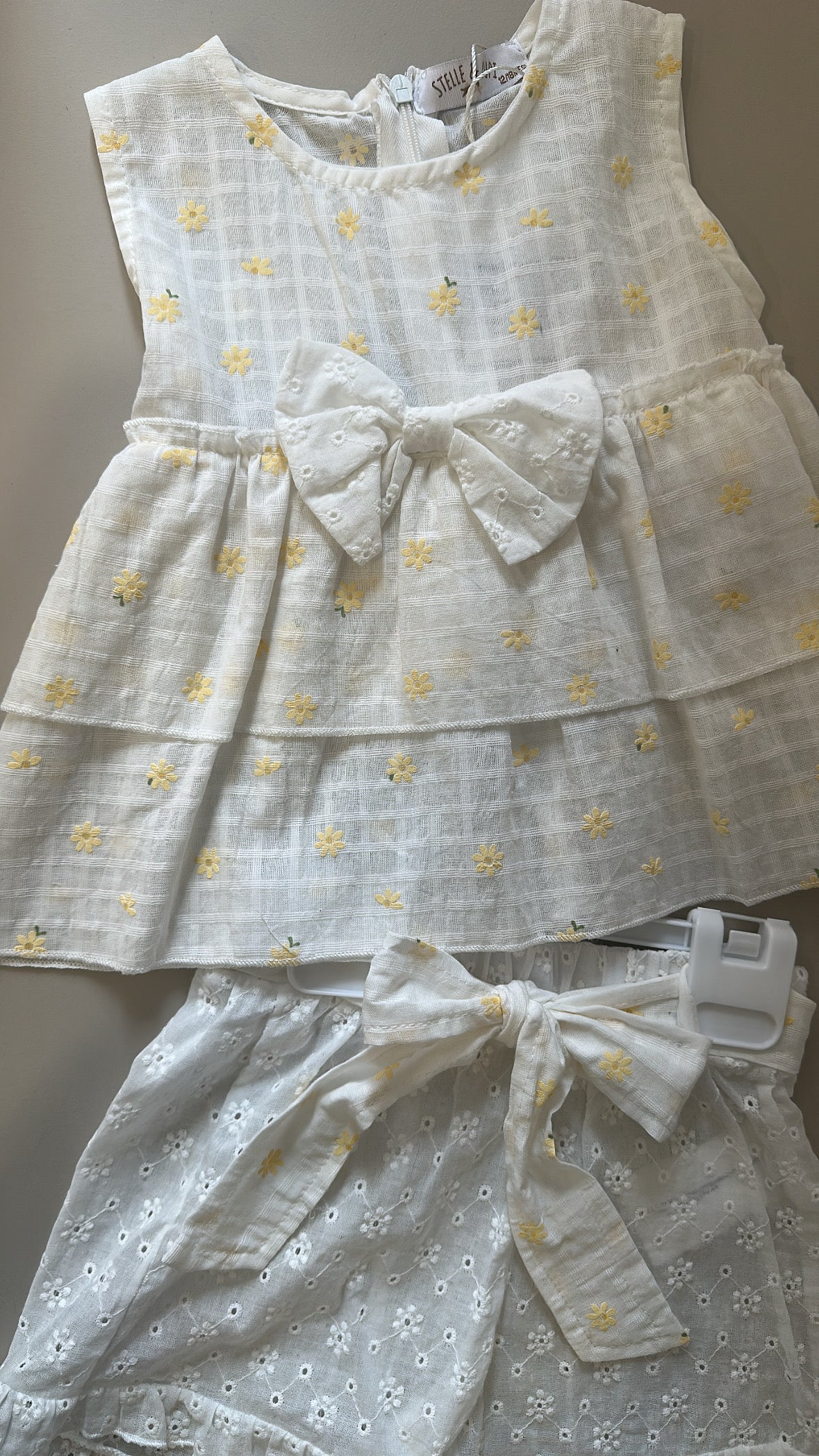 Completo 100 MARGHERITE 12-36M - BIANCO