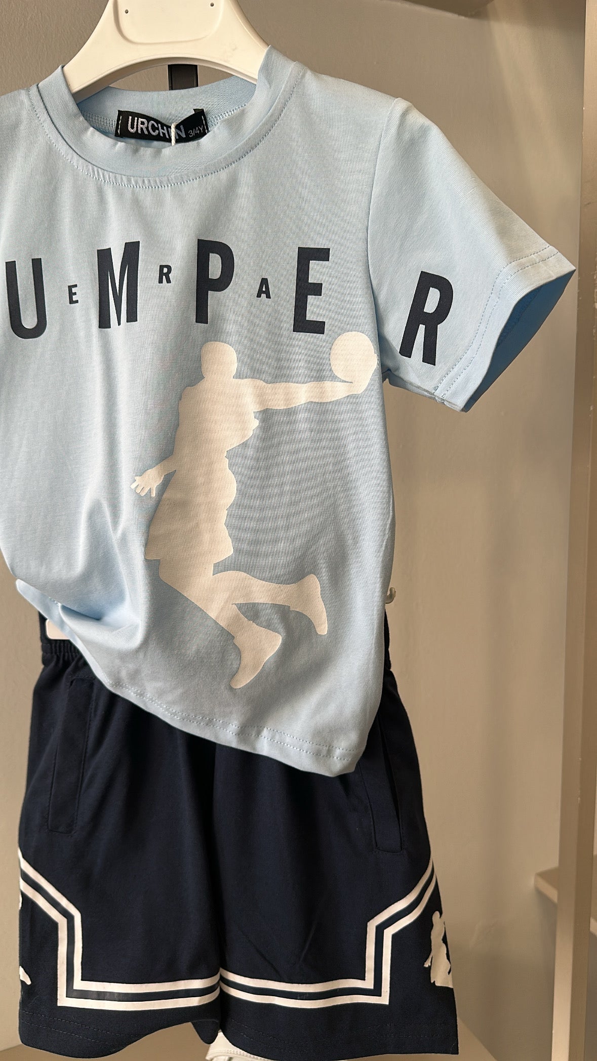 Completo JUMPER 3-8A - CELESTE